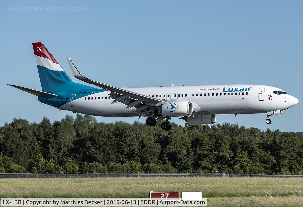 LX-LBB, 2015 Boeing 737-86J C/N 36875, LX-LBB