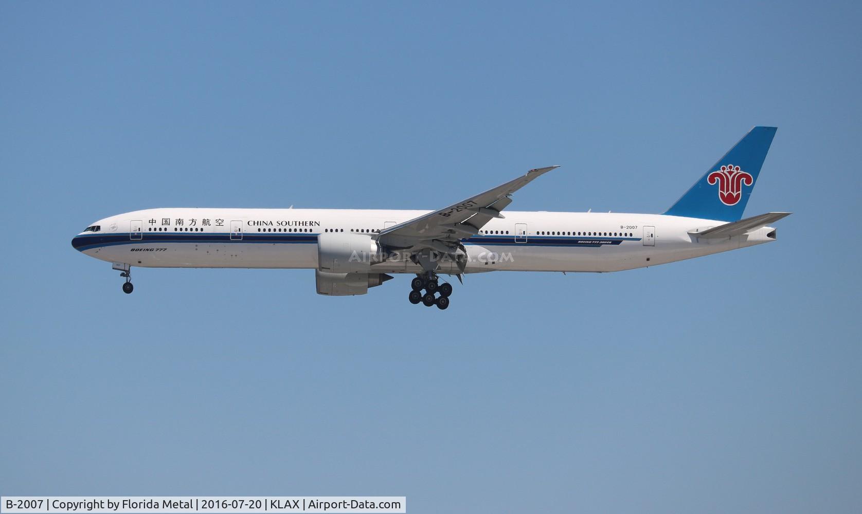 B-2007, 2014 Boeing 777-31B/ER C/N 43221, China Southern