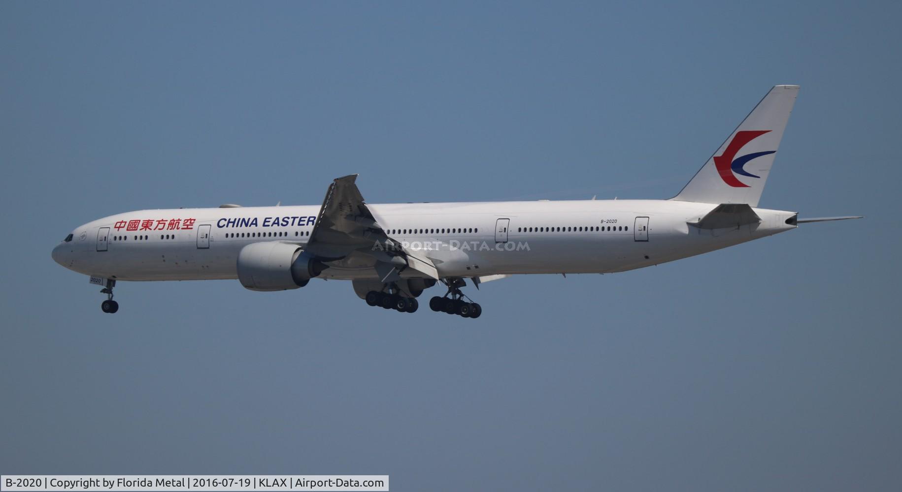 B-2020, 2015 Boeing 777-39P/ER C/N 43272, LAX spotting