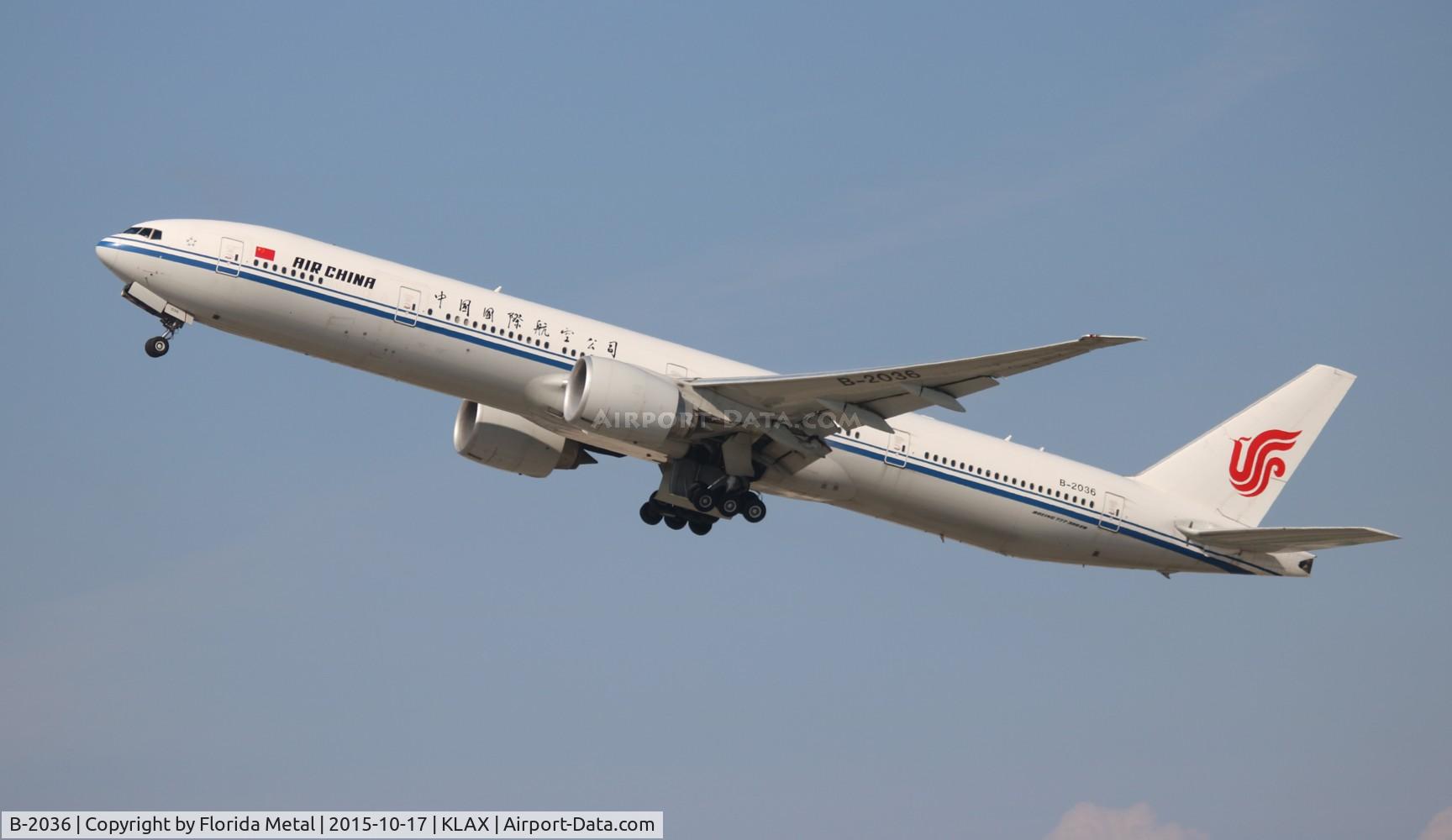 B-2036, 2012 Boeing 777-39L/ER C/N 38676, LAX spotting