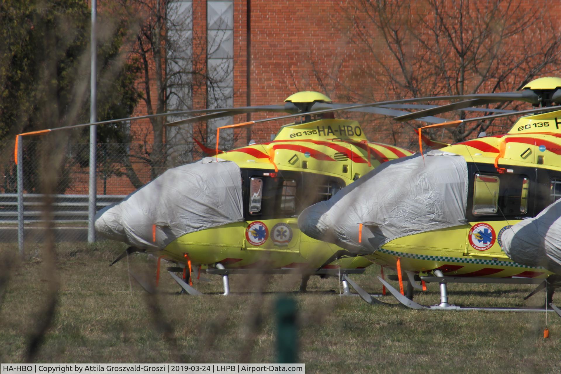 HA-HBO, 2009 Eurocopter EC-135P-2+ C/N 0736, LHPB - Budaörs Air Ambulance Base