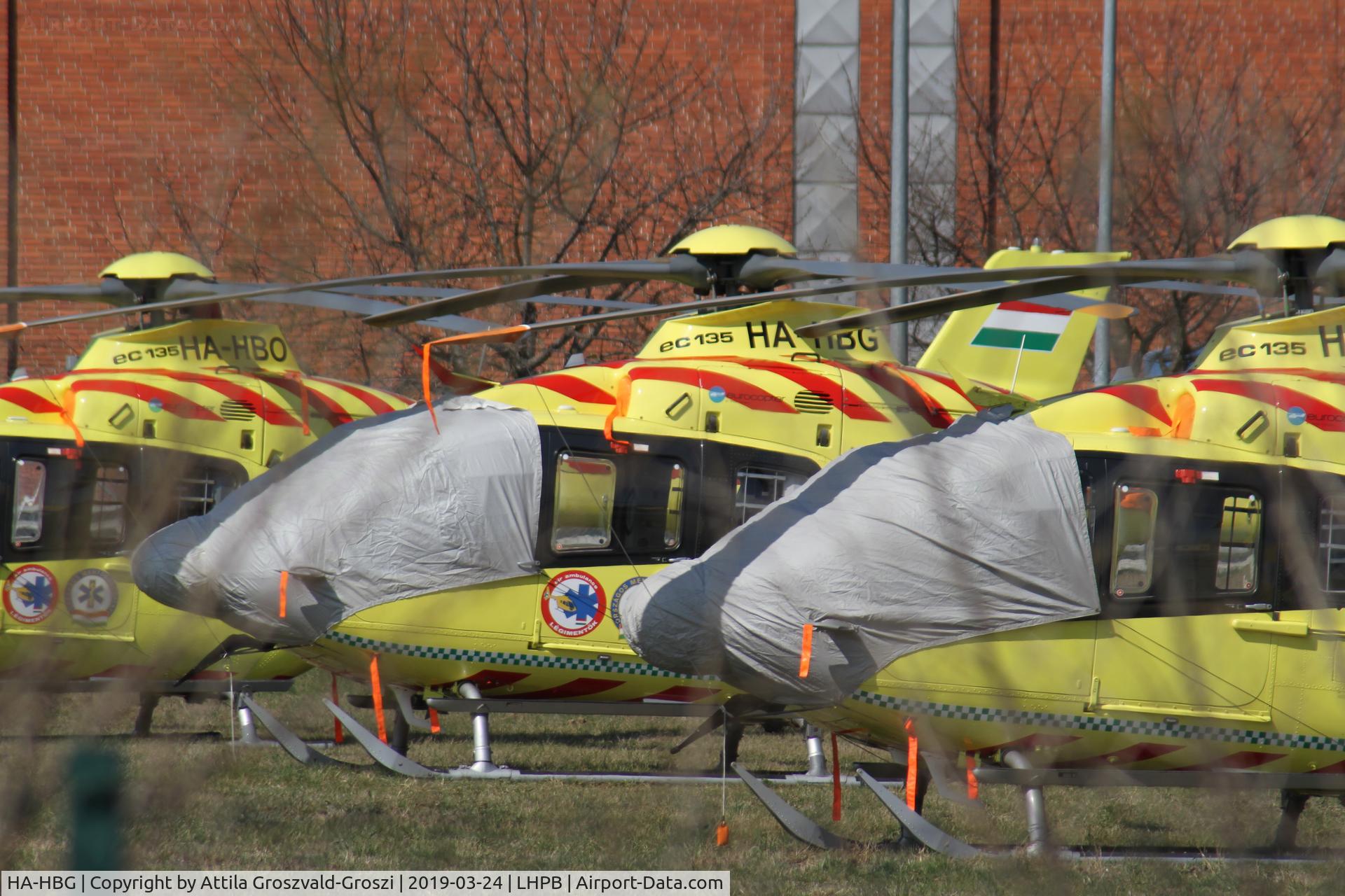 HA-HBG, 2004 Eurocopter EC-135P-2 C/N 0350, LHPB - Budaörs Air Ambulance Base