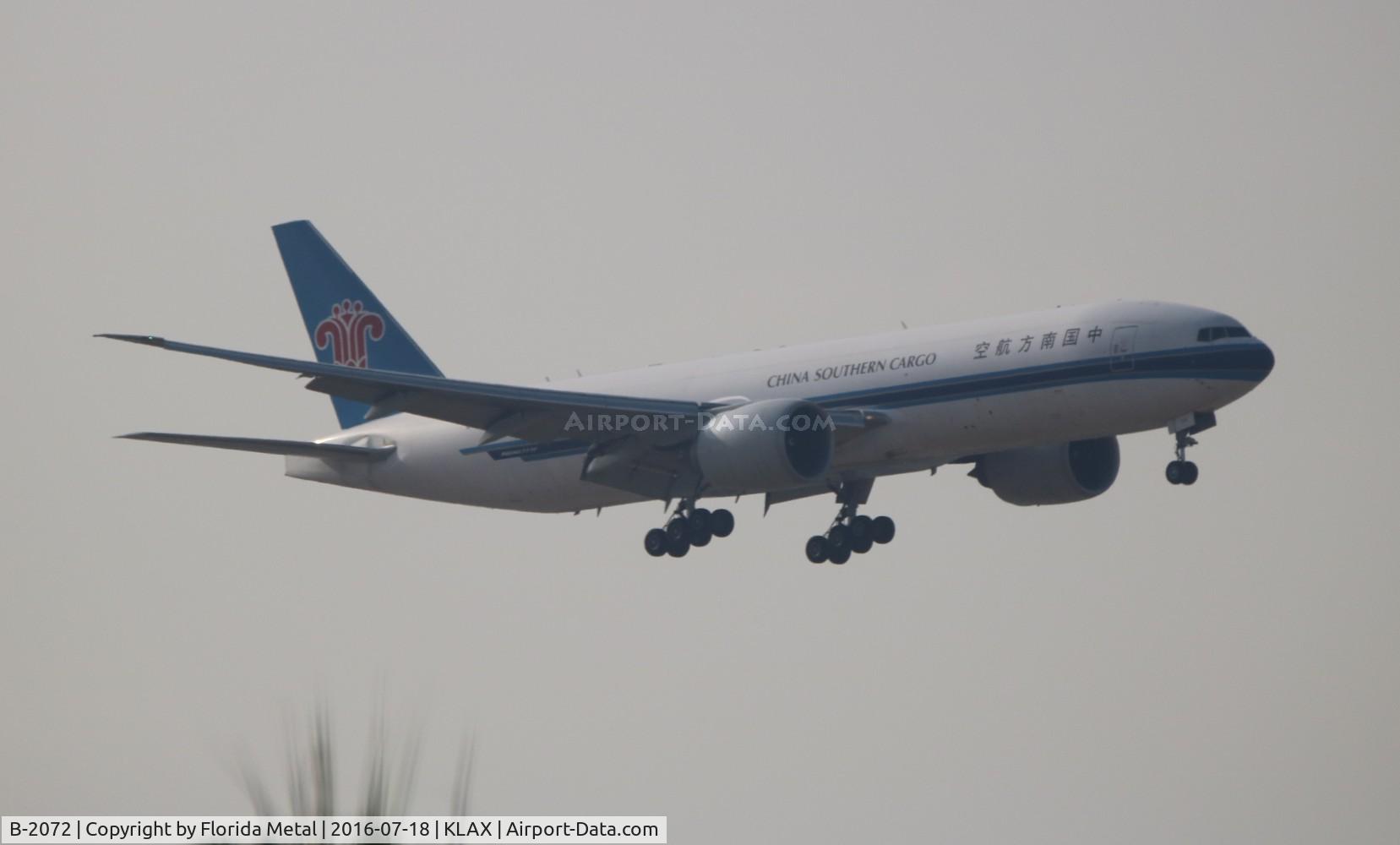 B-2072, 2009 Boeing 777-F1B C/N 37310, LAX spotting