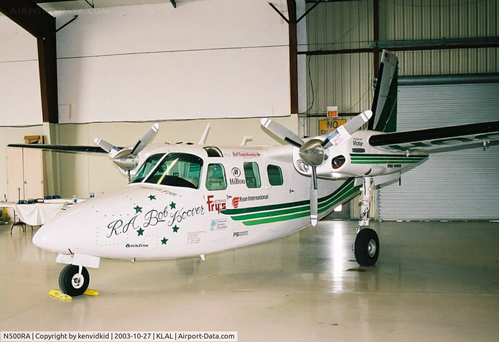 N500RA, 1972 Rockwell 500S Shrike Commander C/N 3127, At Lakeland Museum.