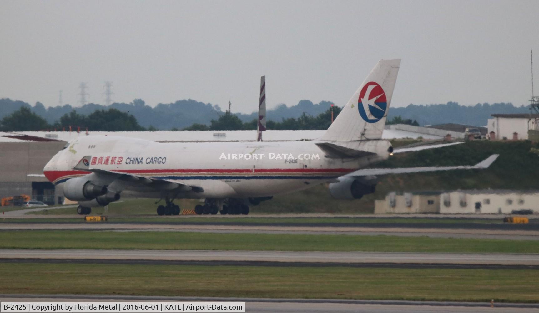 B-2425, 2006 Boeing 747-40BF/ER/SCD C/N 35207/1377, ATL spotting