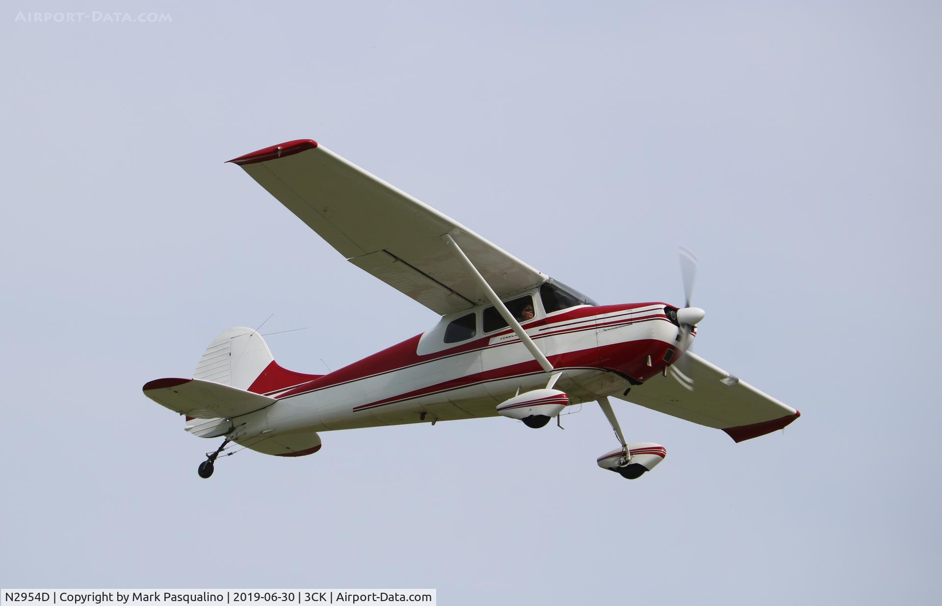 N2954D, 1955 Cessna 170B C/N 26897, Cessna 170B