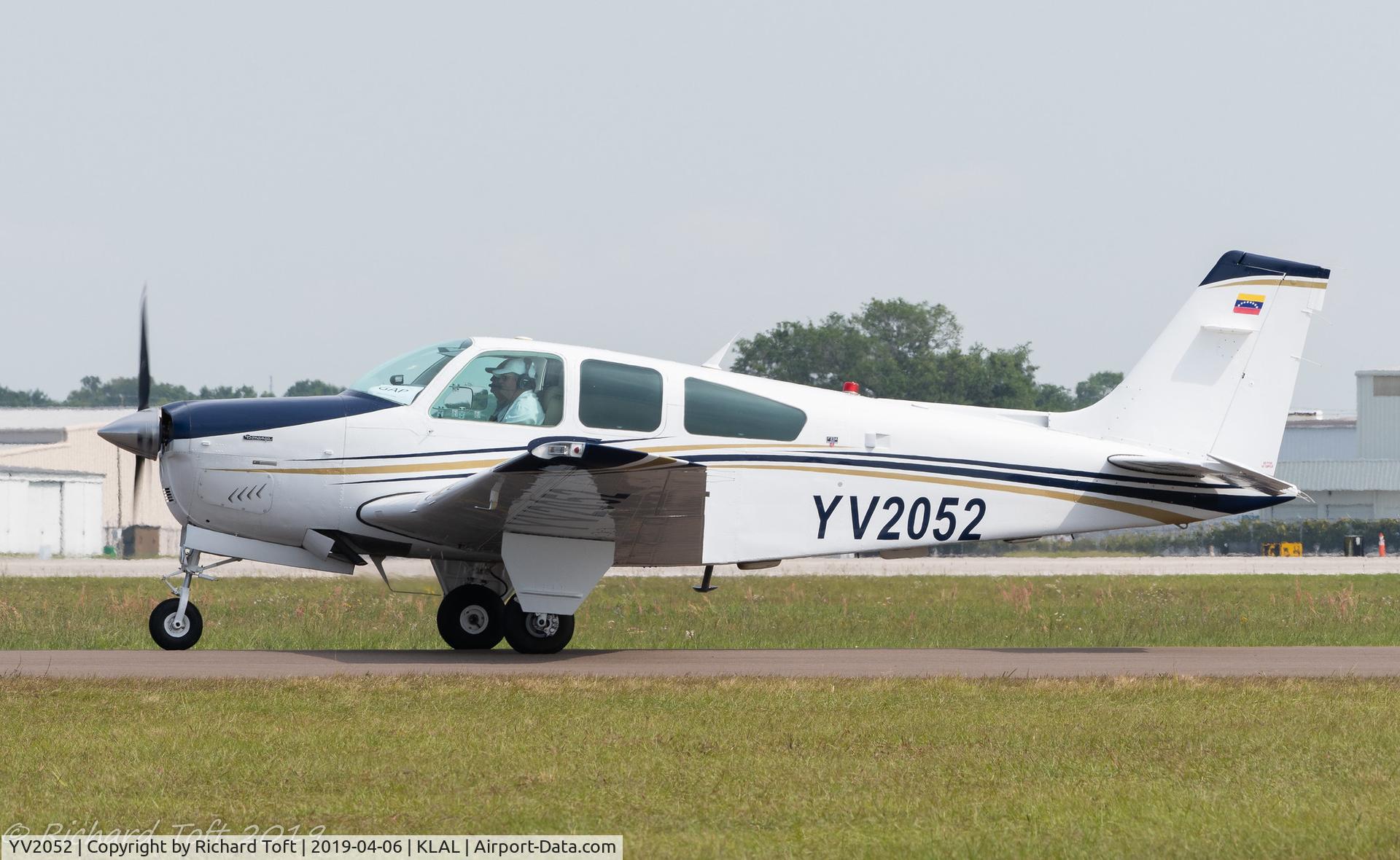 YV2052, 1990 Beech F33A Bonanza Bonanza C/N CE-1501, Arriving Sun`n FUN 2019