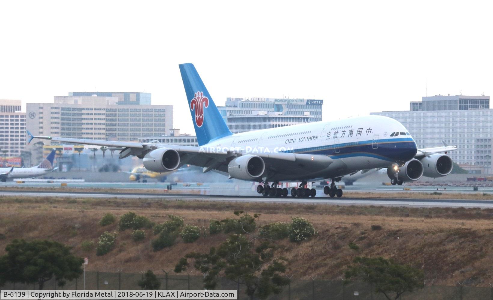 B-6139, 2012 Airbus A380-841 C/N 088, LAX spotting