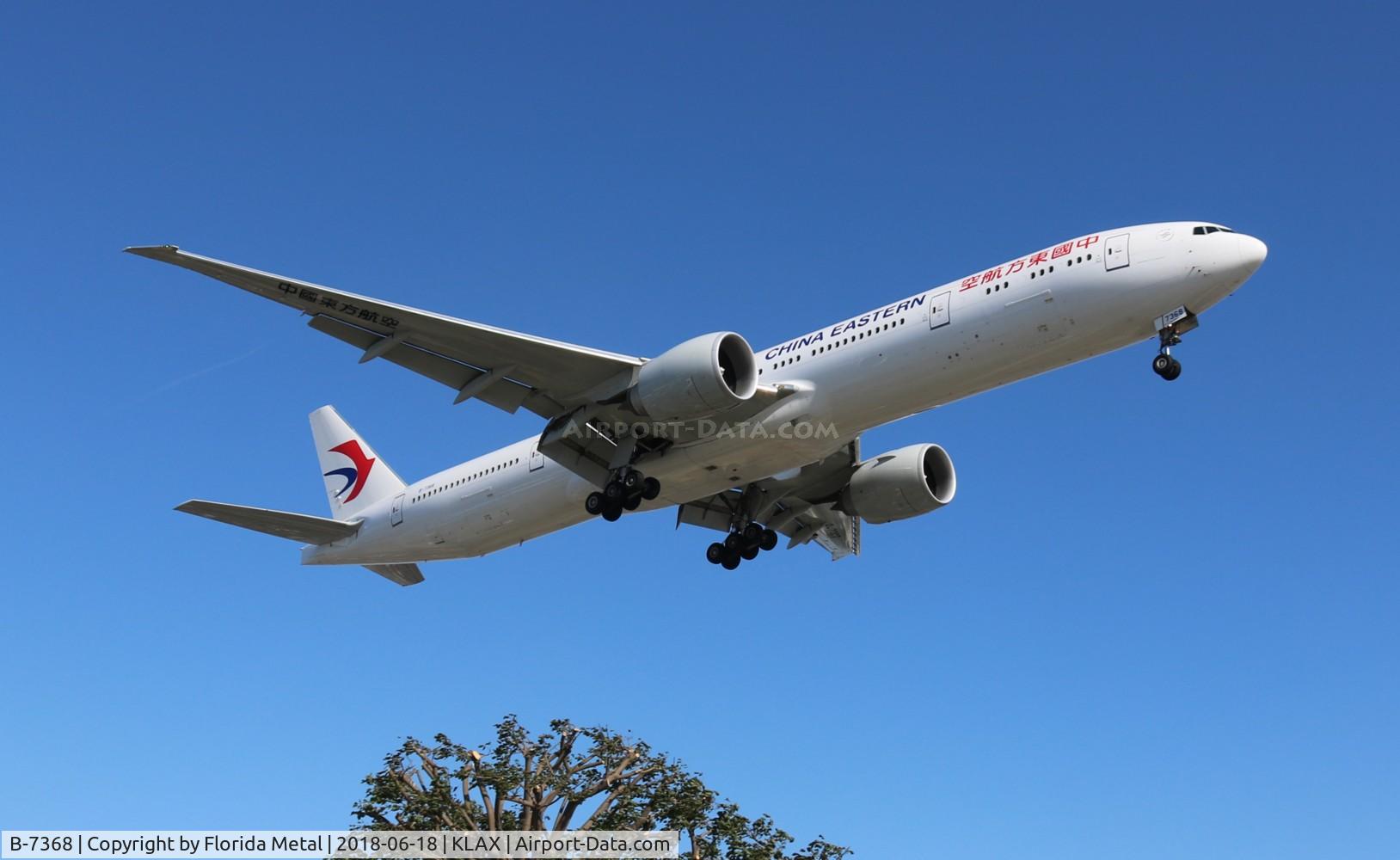 B-7368, 2016 Boeing 777-39P/ER C/N 43282, LAX spotting