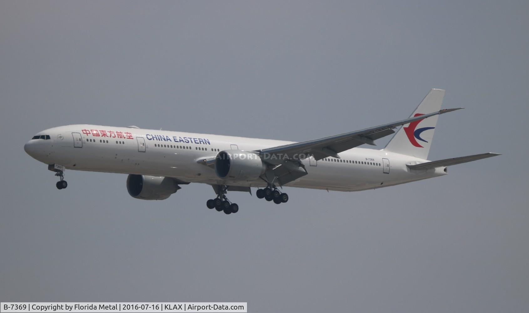 B-7369, 2016 Boeing 777-39P/ER C/N 43286, LAX spotting