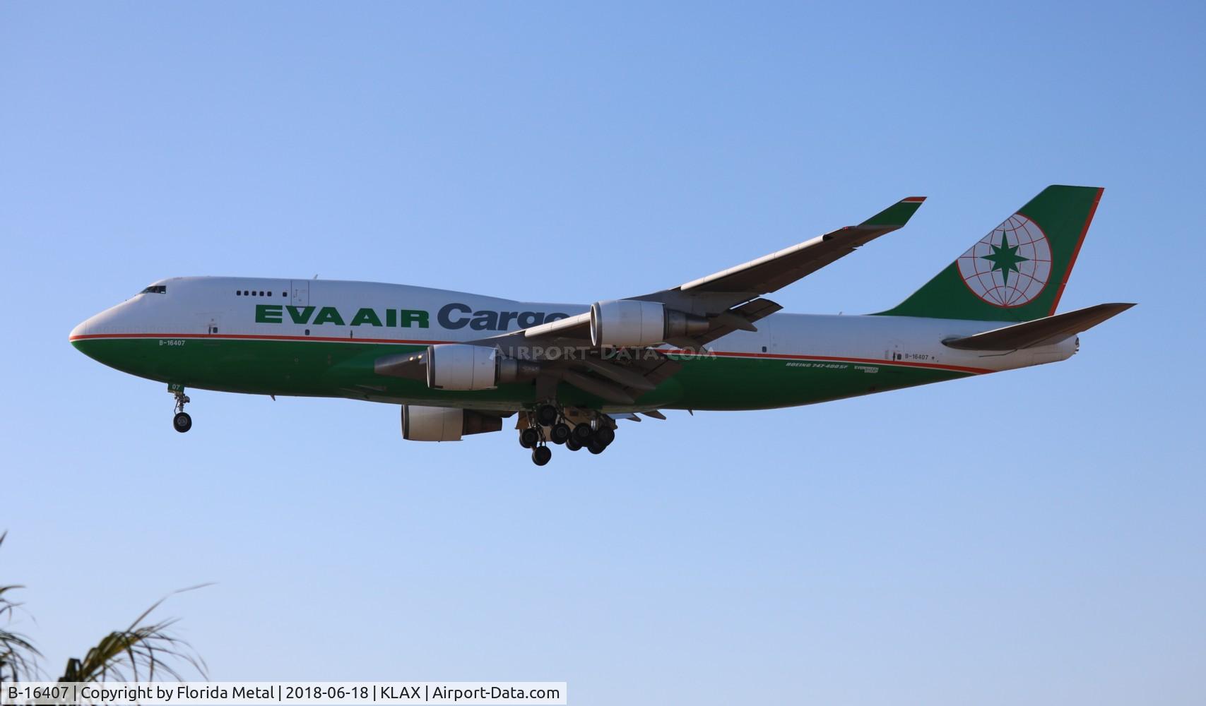 B-16407, 1995 Boeing 747-45E(BDSF) C/N 27899, LAX spotting