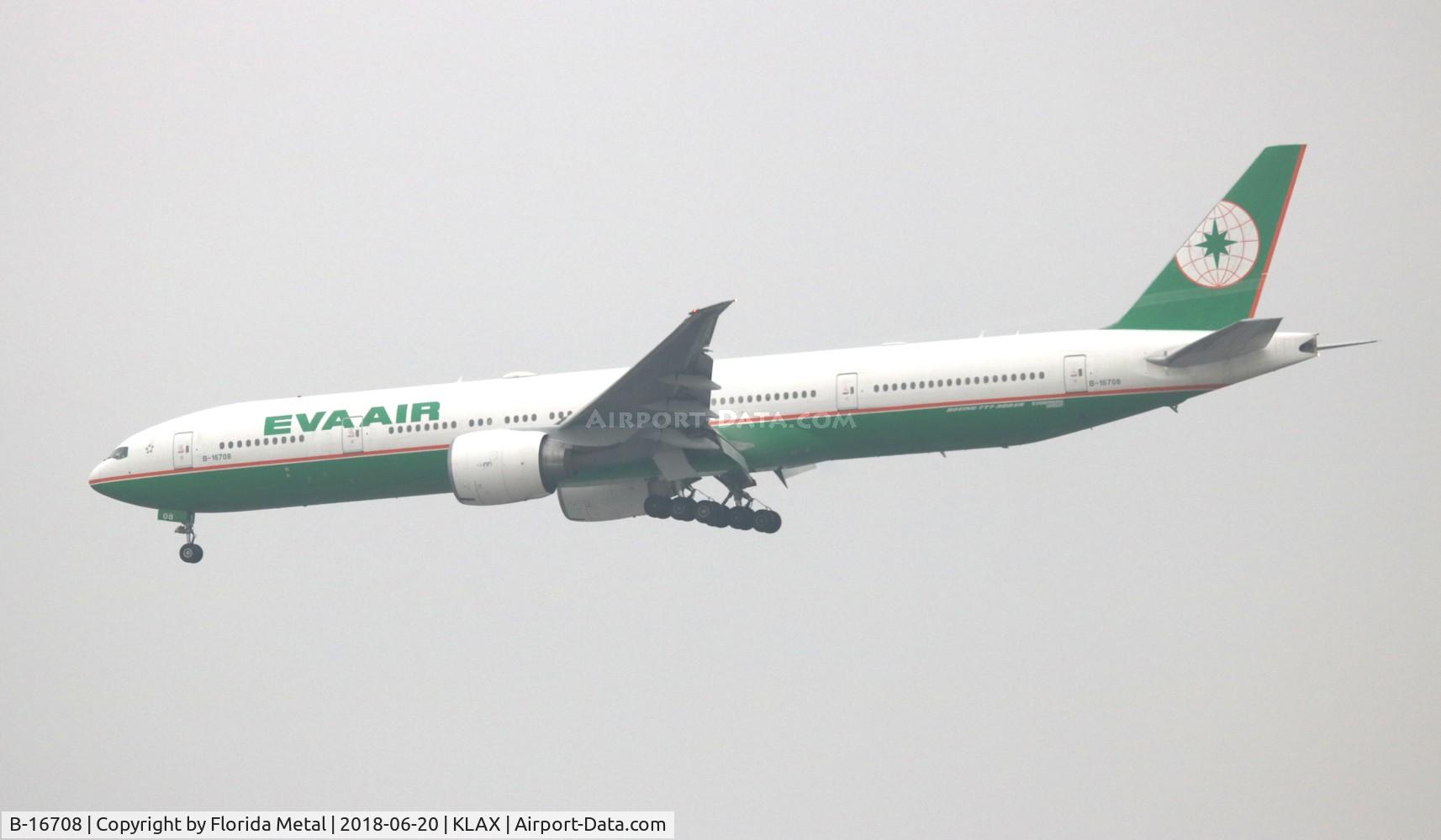 B-16708, 2007 Boeing 777-35E/ER C/N 33752, LAX spotting