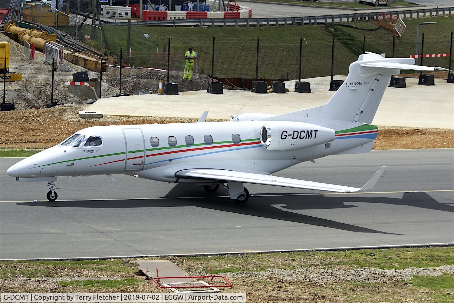 G-DCMT, 2013 Embraer EMB-505 Phenom 300 C/N 50500133, at Luton