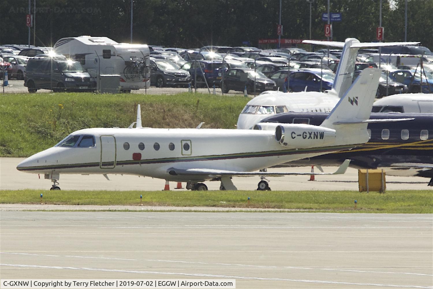 C-GXNW, 2008 Israel Aerospace Industries Gulfstream G150 C/N 264, At Luton