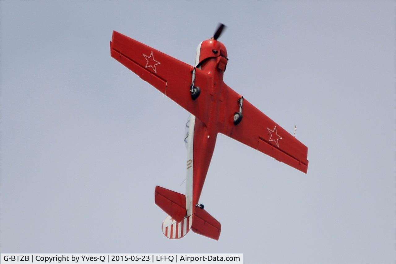 G-BTZB, 1980 Yakovlev Yak-50 C/N 801810, Yakovlev Yak-50 , On display, La Ferté-Alais Airfield (LFFQ) Air Show 2015