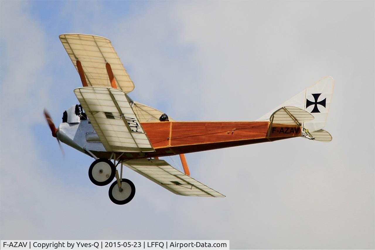 F-AZAV, LFG Roland C.II C/N 005, LFG C2, On display, La Ferté-Alais airfield (LFFQ) Airshow 2015