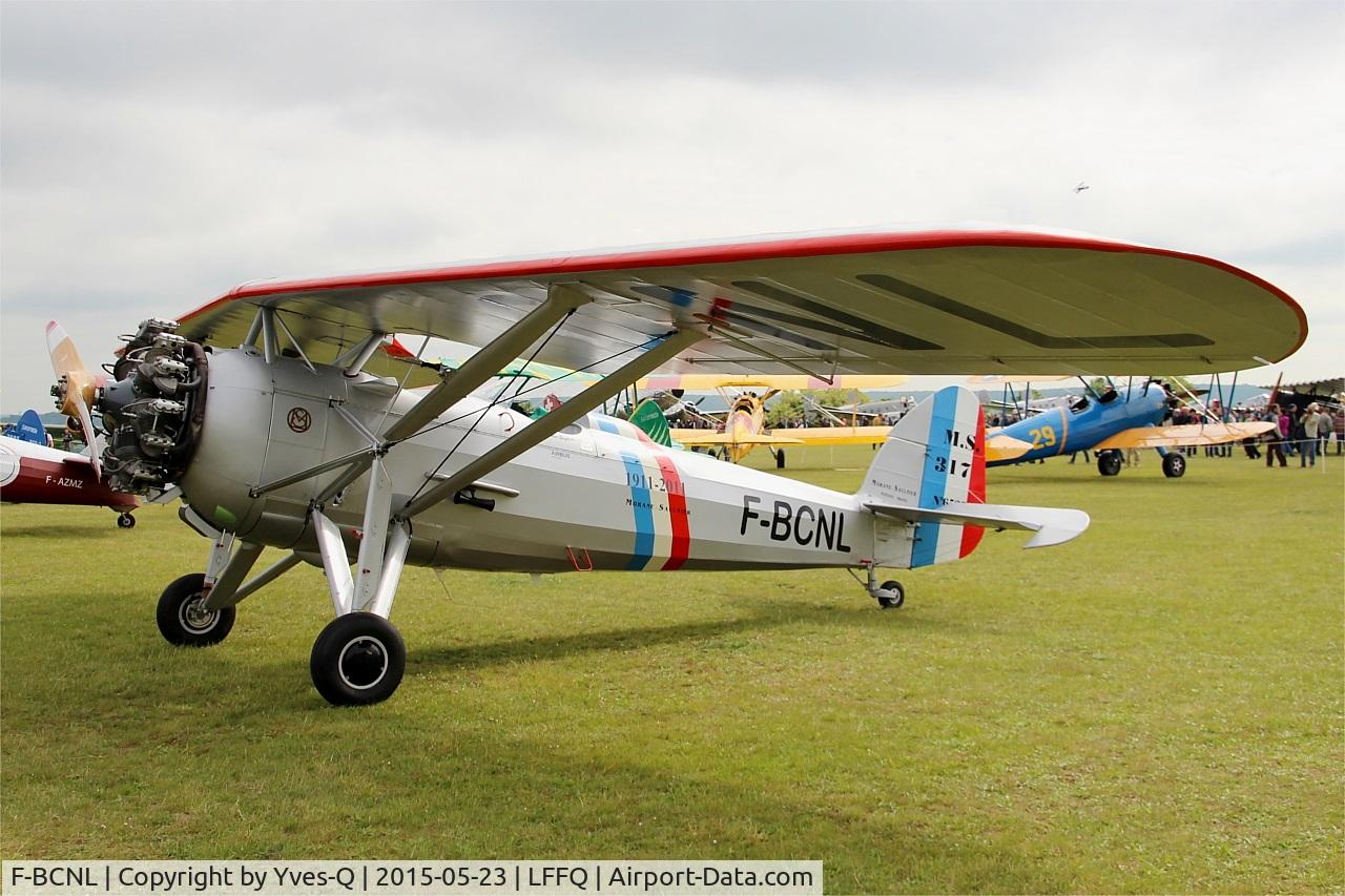 F-BCNL, Morane-Saulnier MS.317 C/N 6527, Morane-Saulnier MS.317, Static display, La Ferté-Alais airfield (LFFQ) Airshow 2015