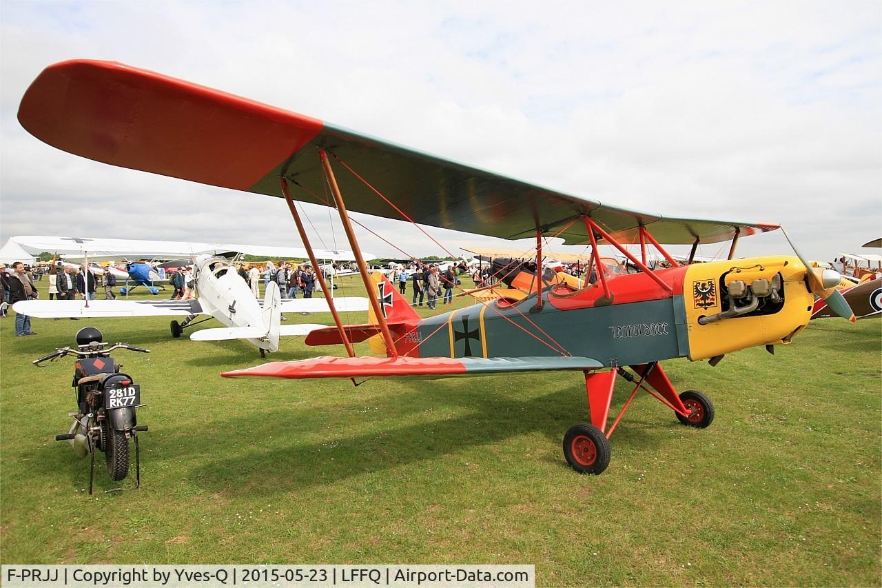 F-PRJJ, Leopoldoff L-55 Colibri C/N LF-0193, Leopoldoff L-55 Colibri, Static display, La Ferté-Alais airfield (LFFQ) Airshow 2015