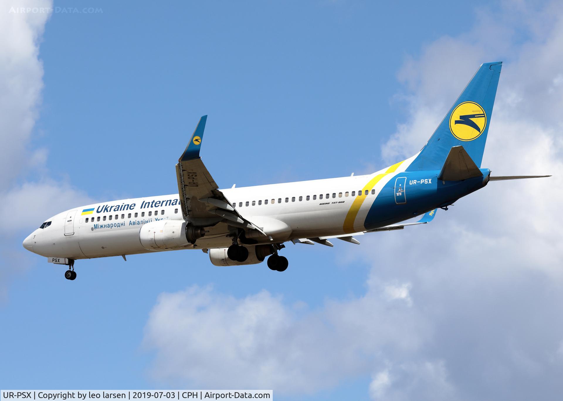 UR-PSX, 2006 Boeing 737-8EH C/N 34280, Copenhagen 3.7.2019