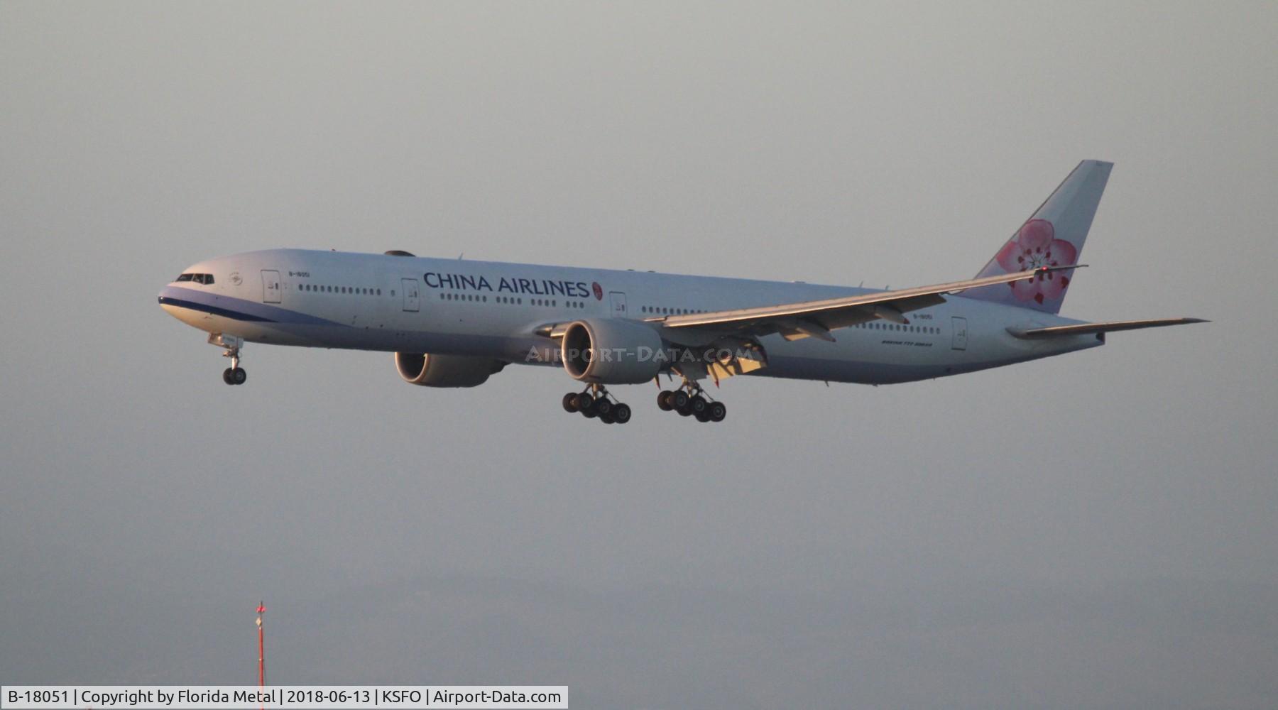 B-18051, 2014 Boeing 777-36N/ER C/N 41821, SFO spotting