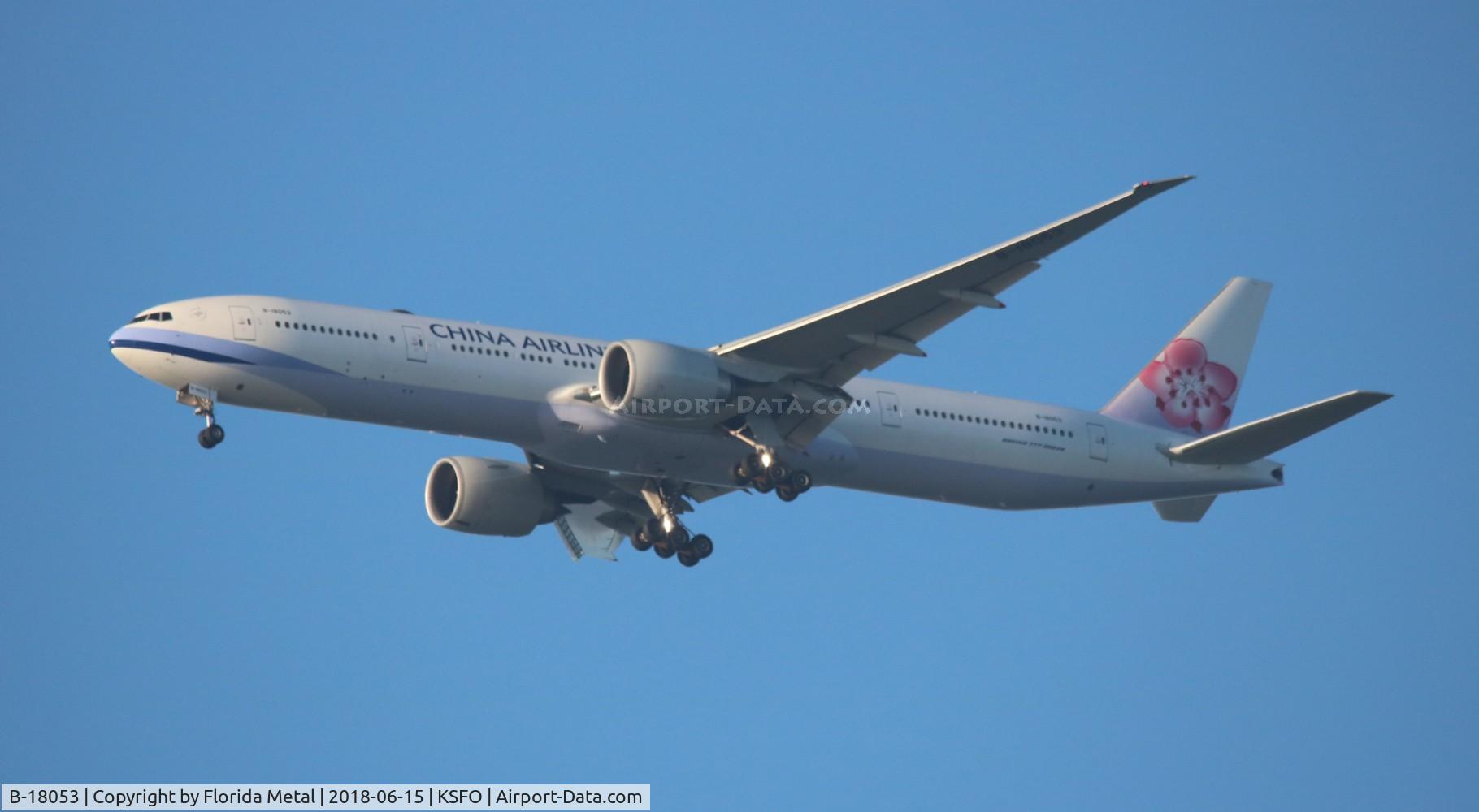 B-18053, 2015 Boeing 777-36N/ER C/N 41845, SFO spotting