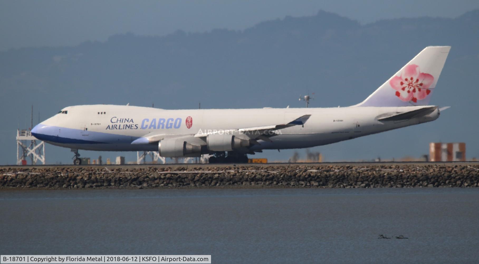B-18701, 2000 Boeing 747-409F/SCD C/N 30759, SFO spotting