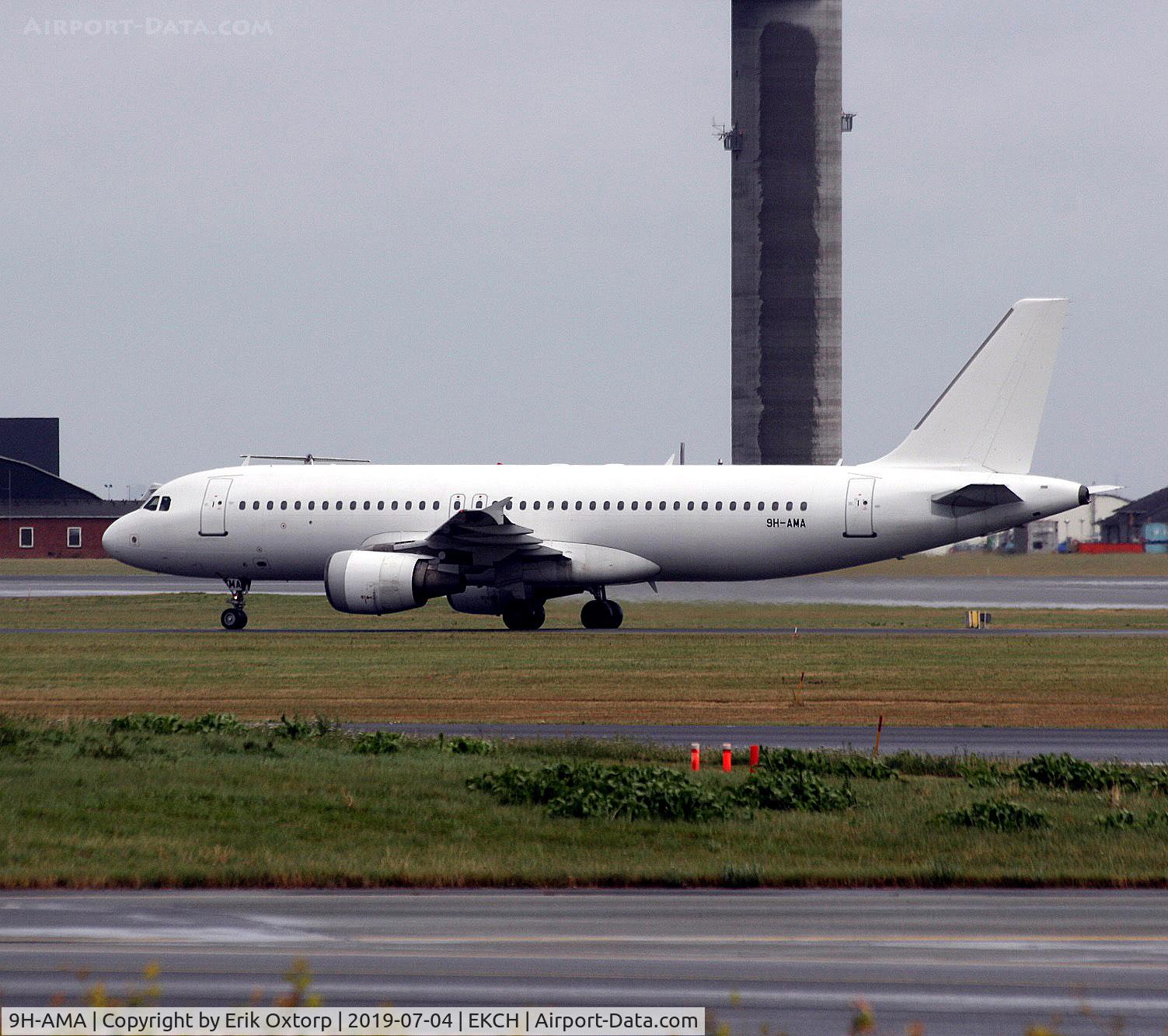 9H-AMA, 1999 Airbus A320-214 C/N 1005, 9H-AMA landed rw 22L