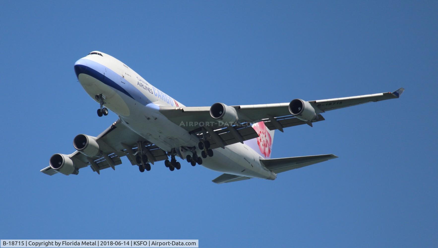 B-18715, 2003 Boeing 747-409F/SCD C/N 33731, SFO spotting