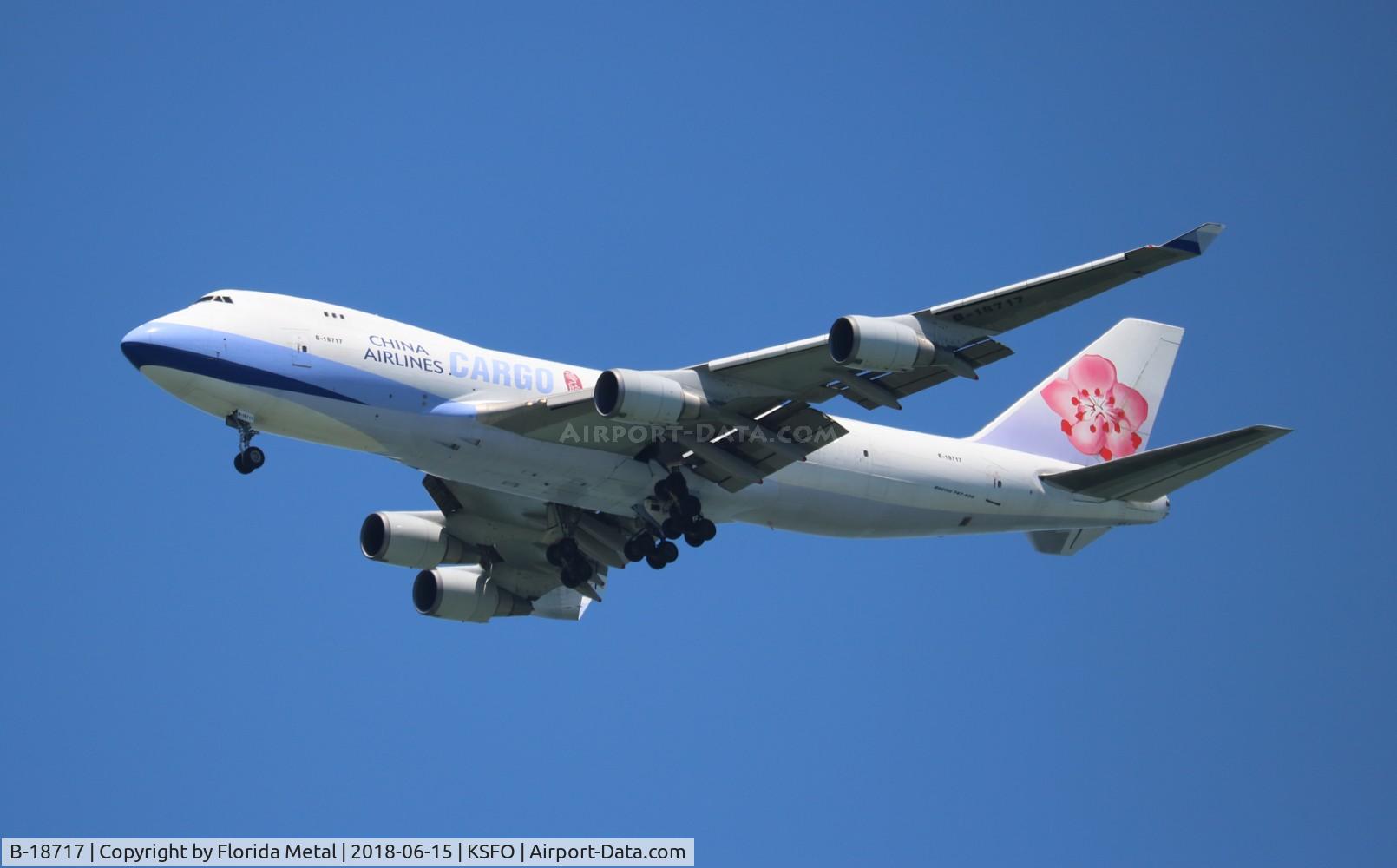 B-18717, 2004 Boeing 747-409F/SCD C/N 30769, SFO spotting