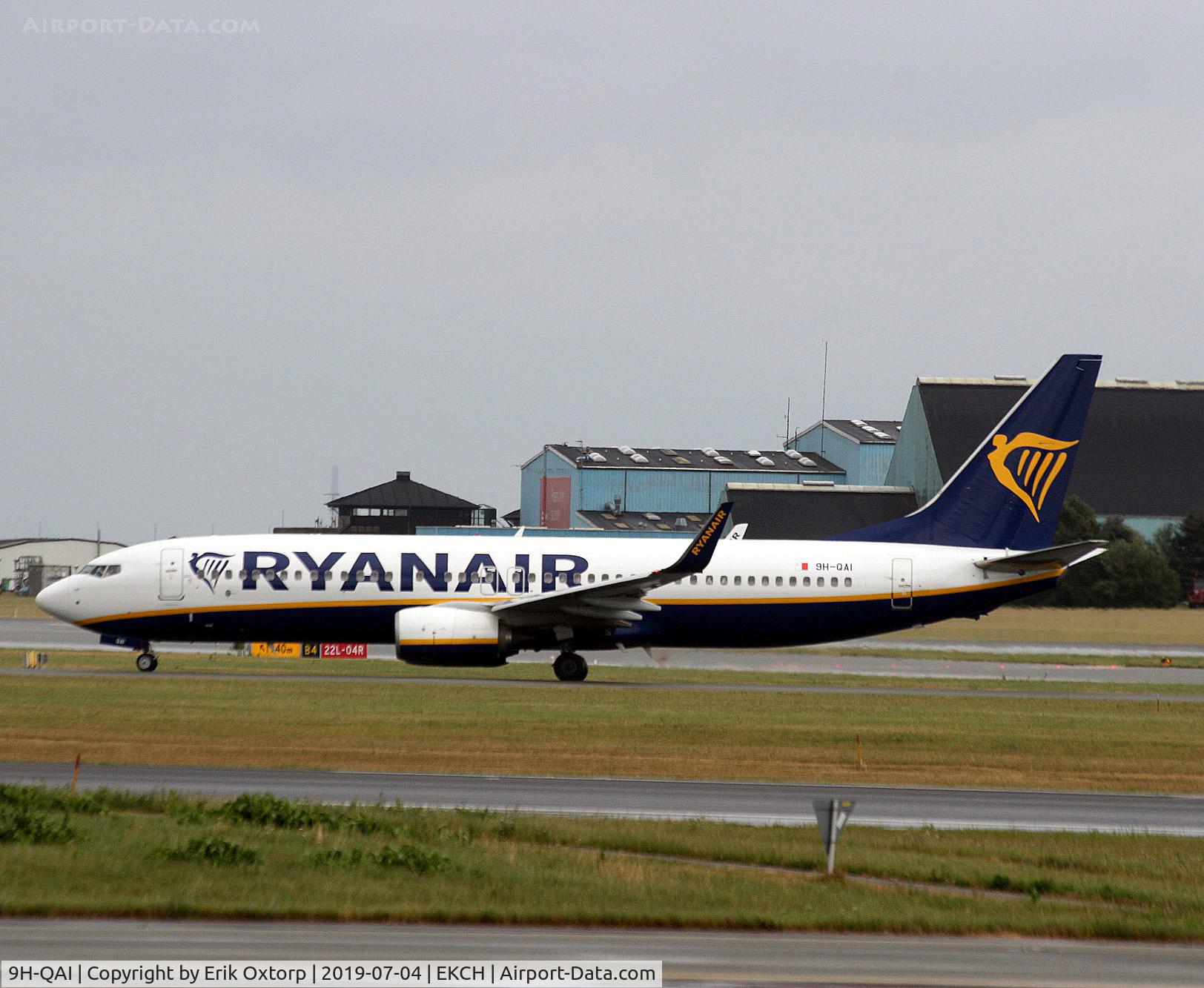 9H-QAI, 2017 Boeing 737-8AS C/N 44814, 9H-QAI landed rw 22L