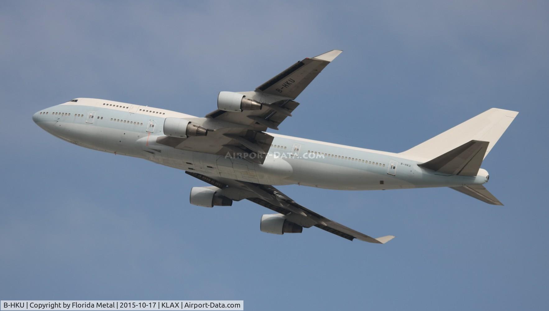 B-HKU, 1993 Boeing 747-412 C/N 27069, LAX spotting
