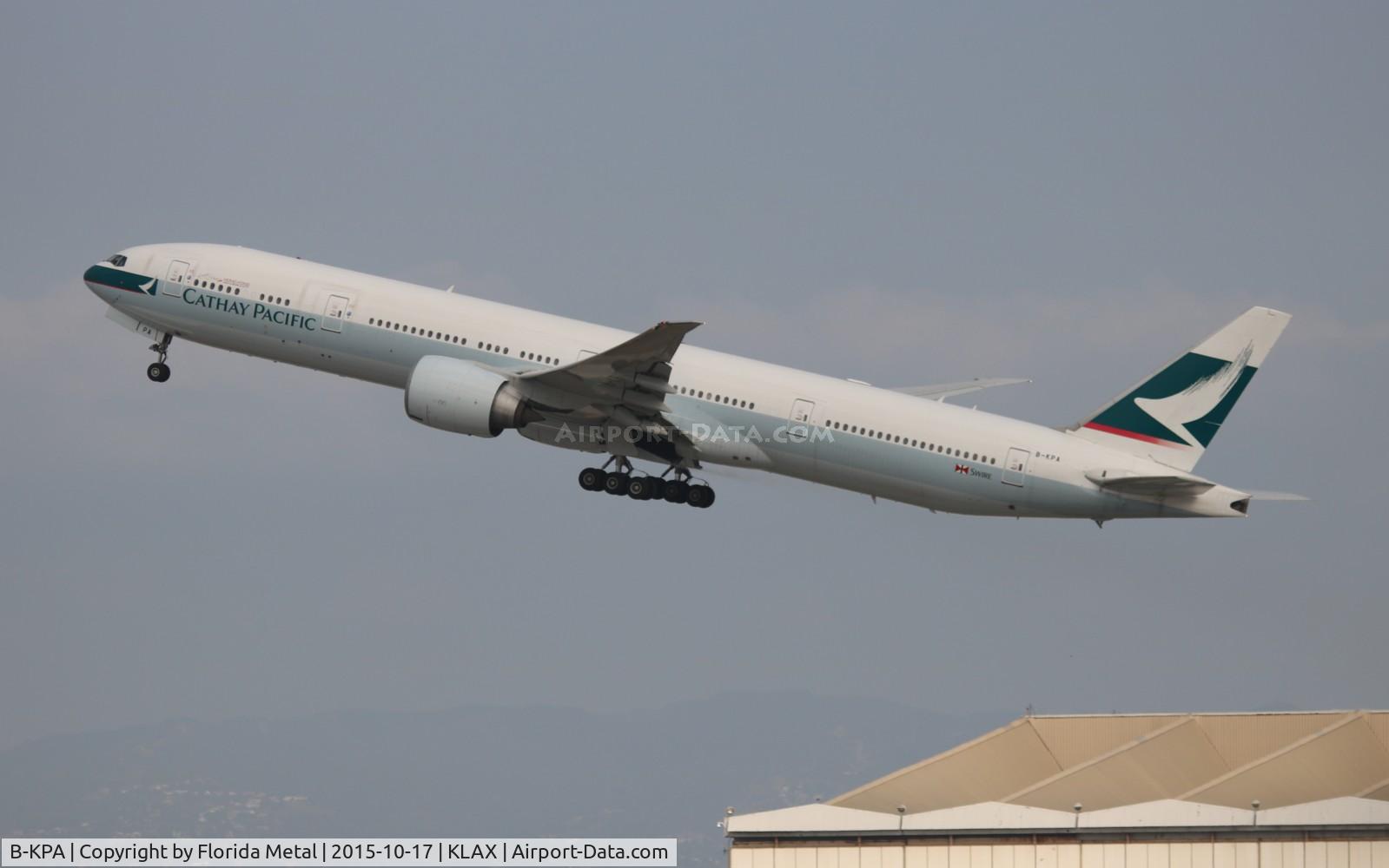 B-KPA, 2007 Boeing 777-367/ER C/N 36154, LAX spotting