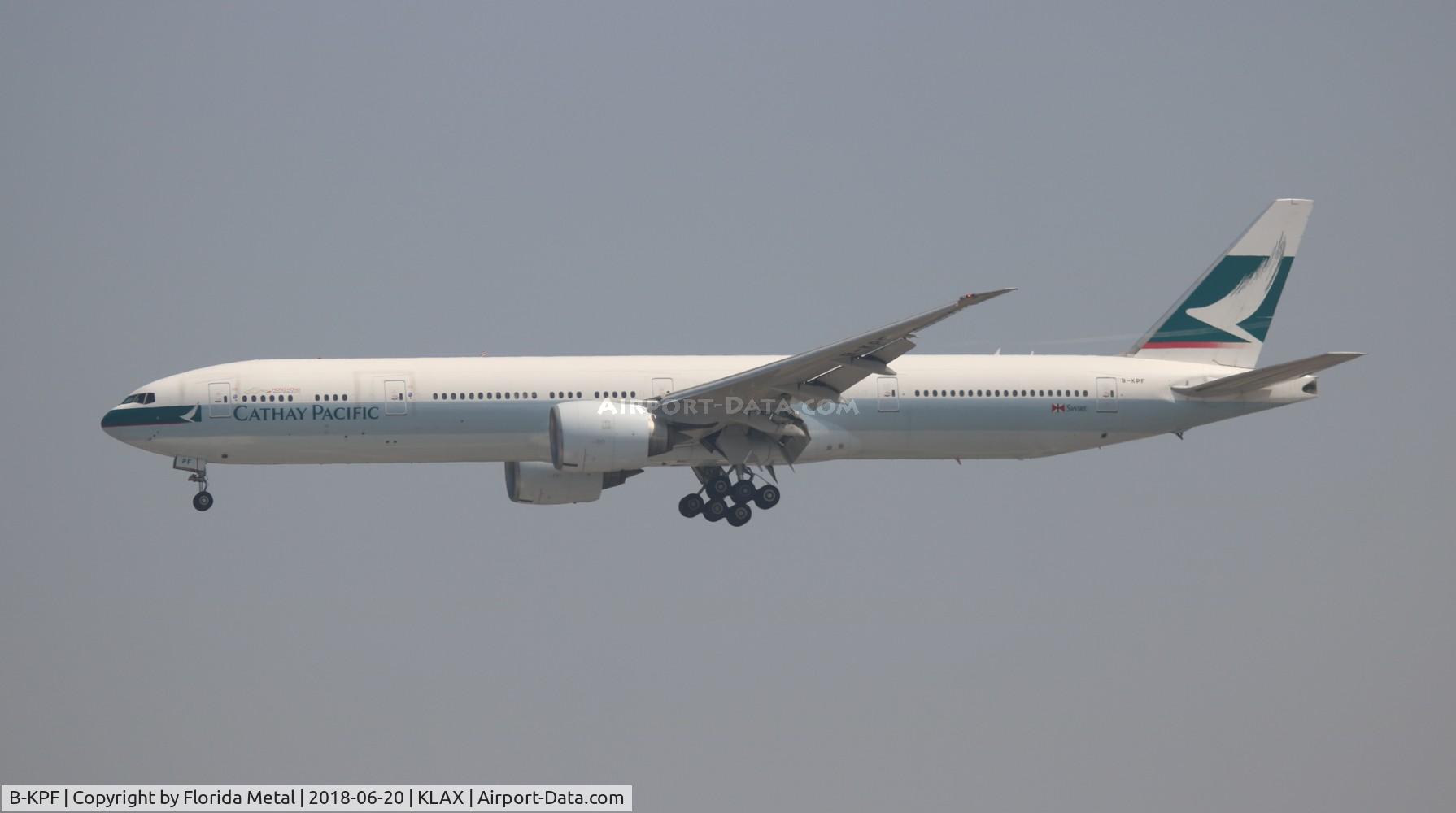 B-KPF, 2008 Boeing 777-367/ER C/N 36832/692, LAX spotting