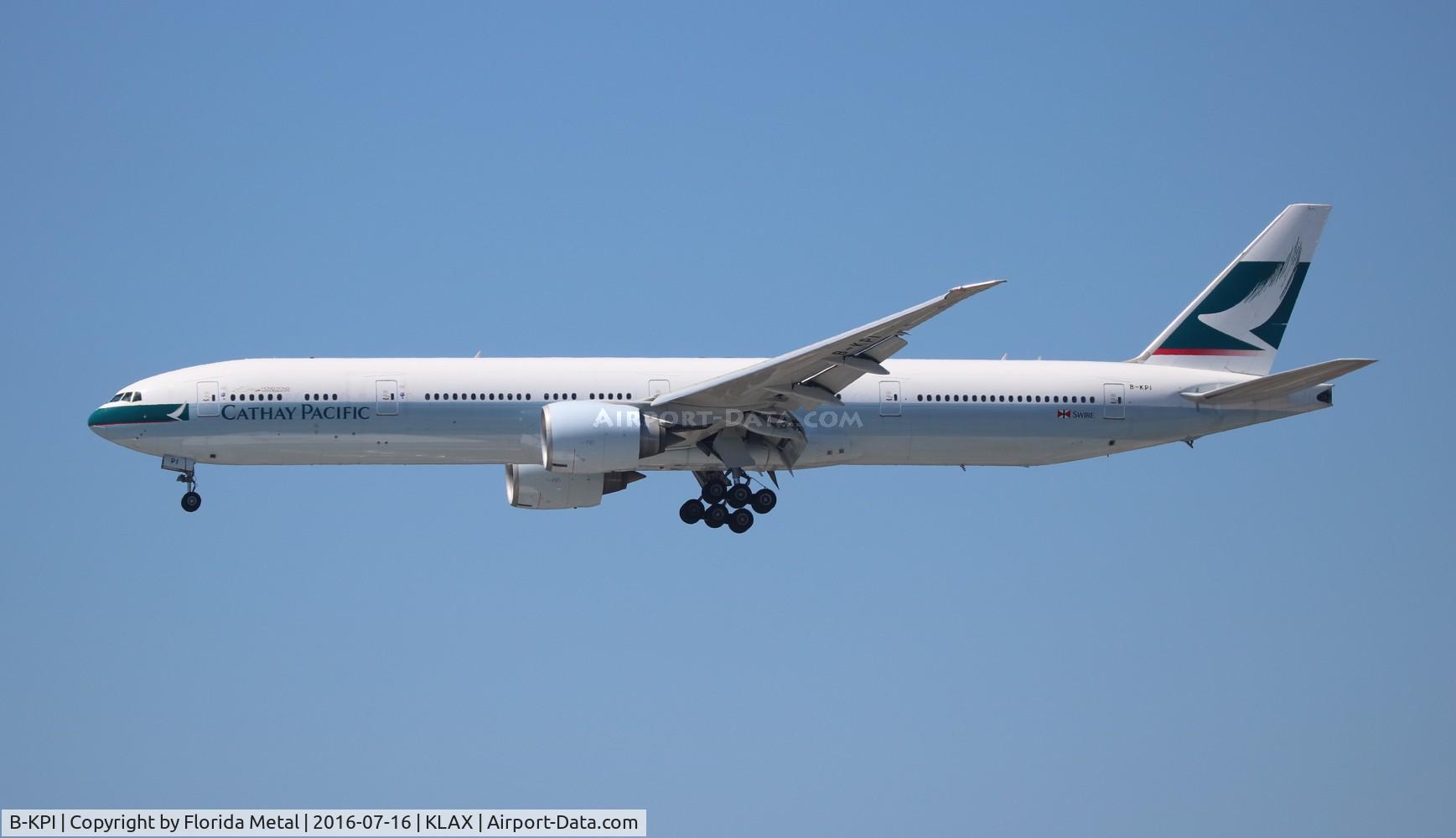B-KPI, 2008 Boeing 777-300/ER C/N 36833, LAX spotting