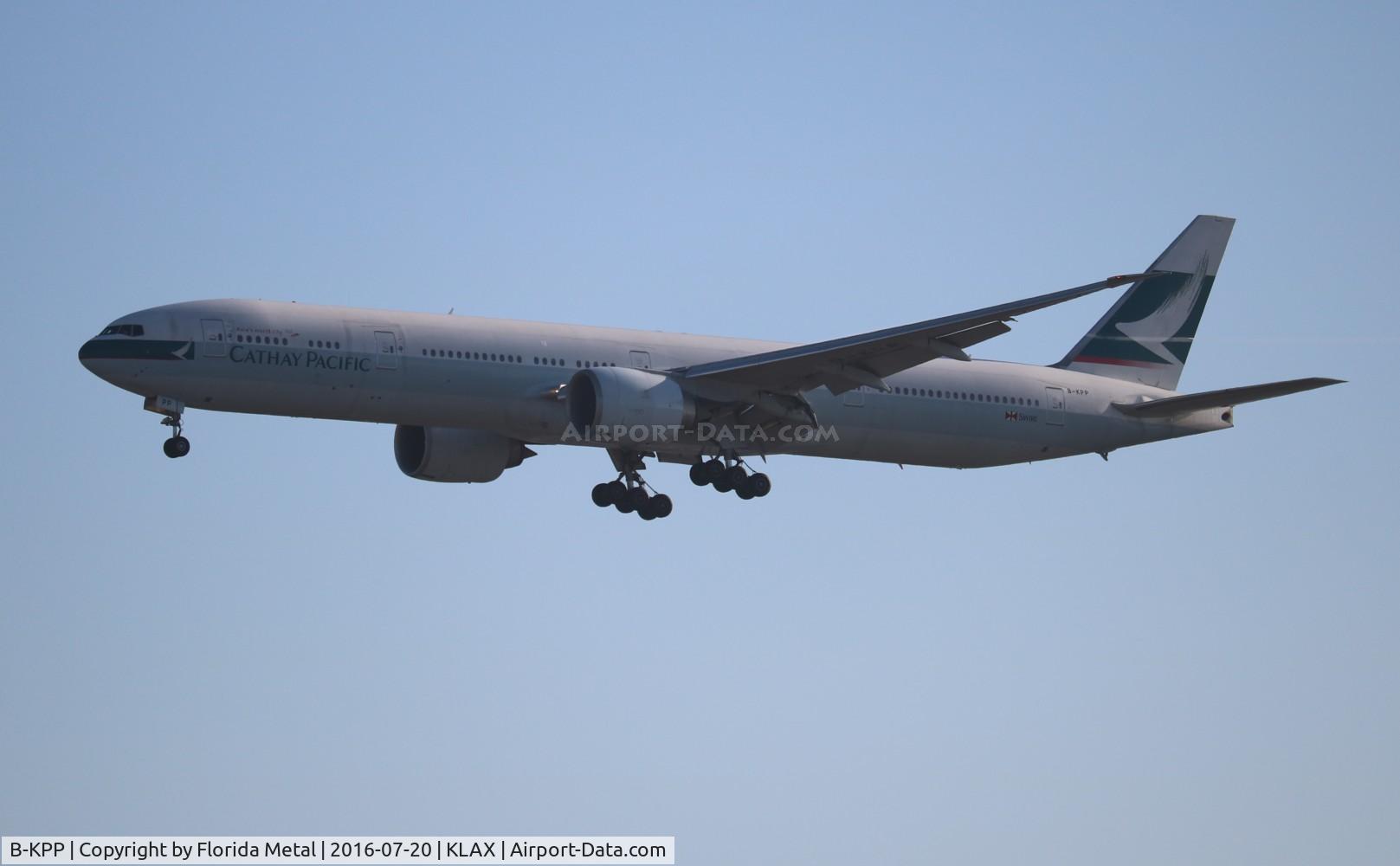 B-KPP, 2010 Boeing 777-367/ER C/N 36164, LAX spotting