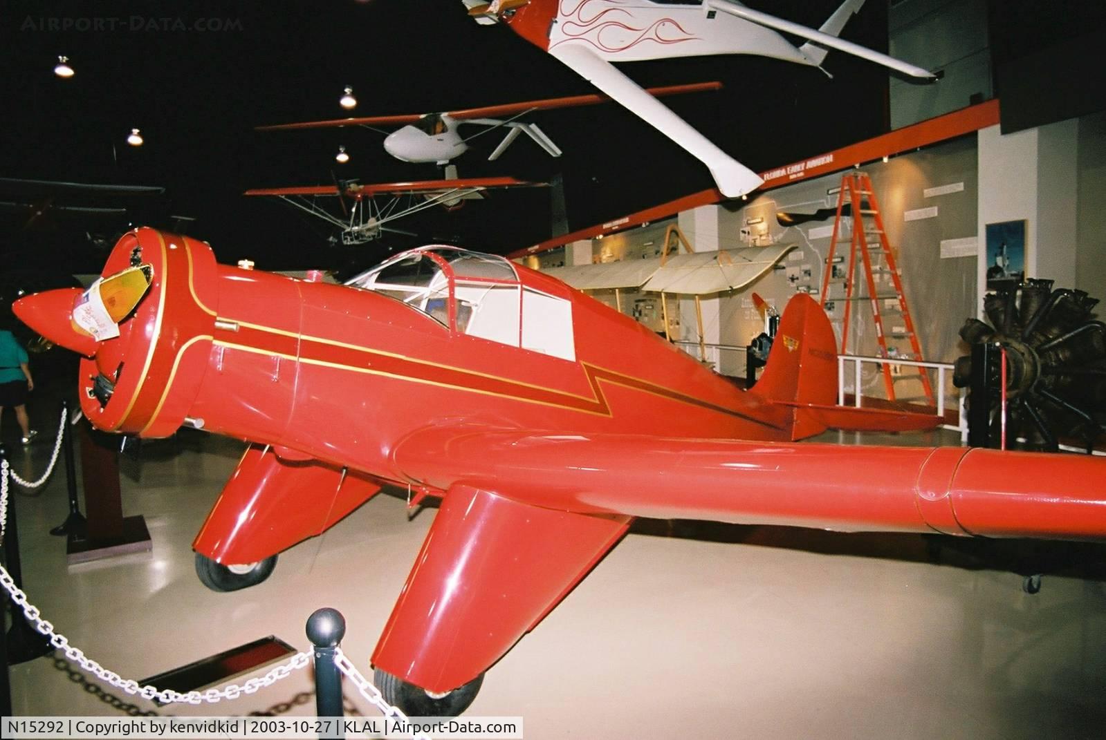 N15292, 1940 Aeronca LB C/N 2000, At Lakeland EAA Museum.