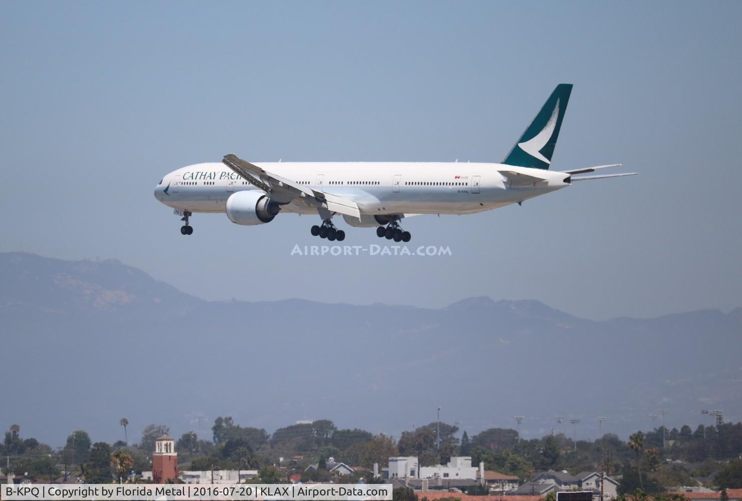 B-KPQ, 2010 Boeing 777-367/ER C/N 36162, LAX spotting