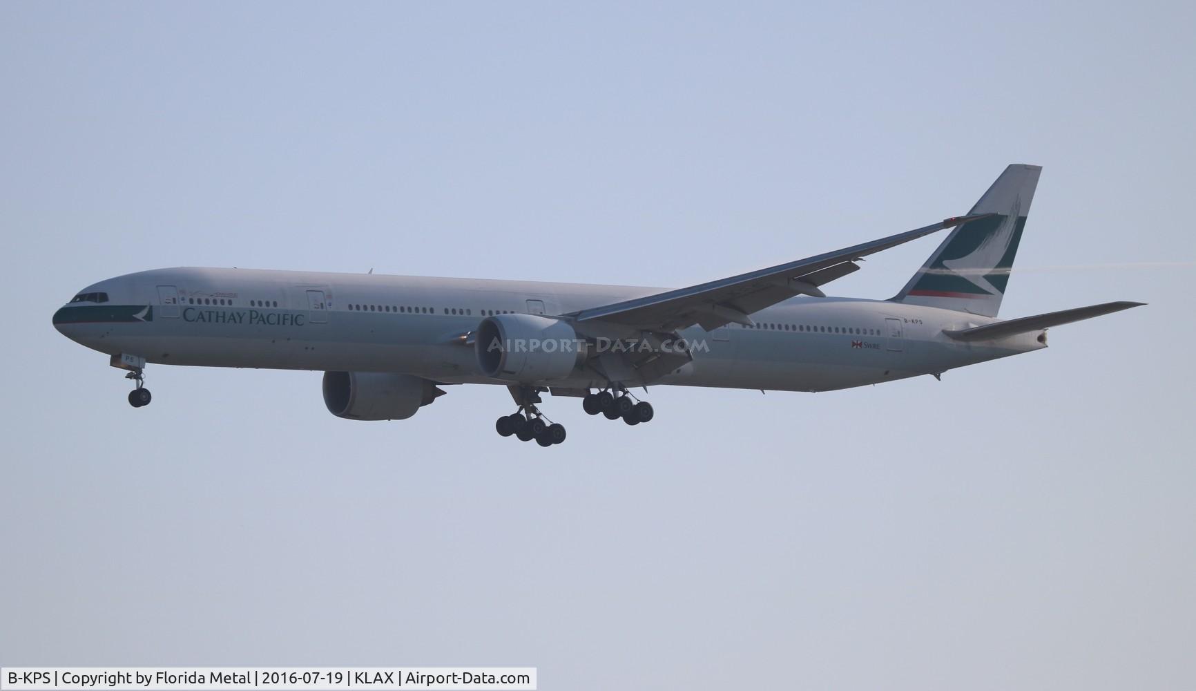 B-KPS, 2011 Boeing 777-367/ER C/N 39232, LAX Spotting