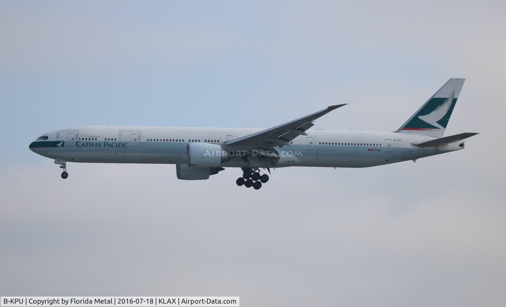 B-KPU, 2011 Boeing 777-367 C/N 39233, LAX Spotting