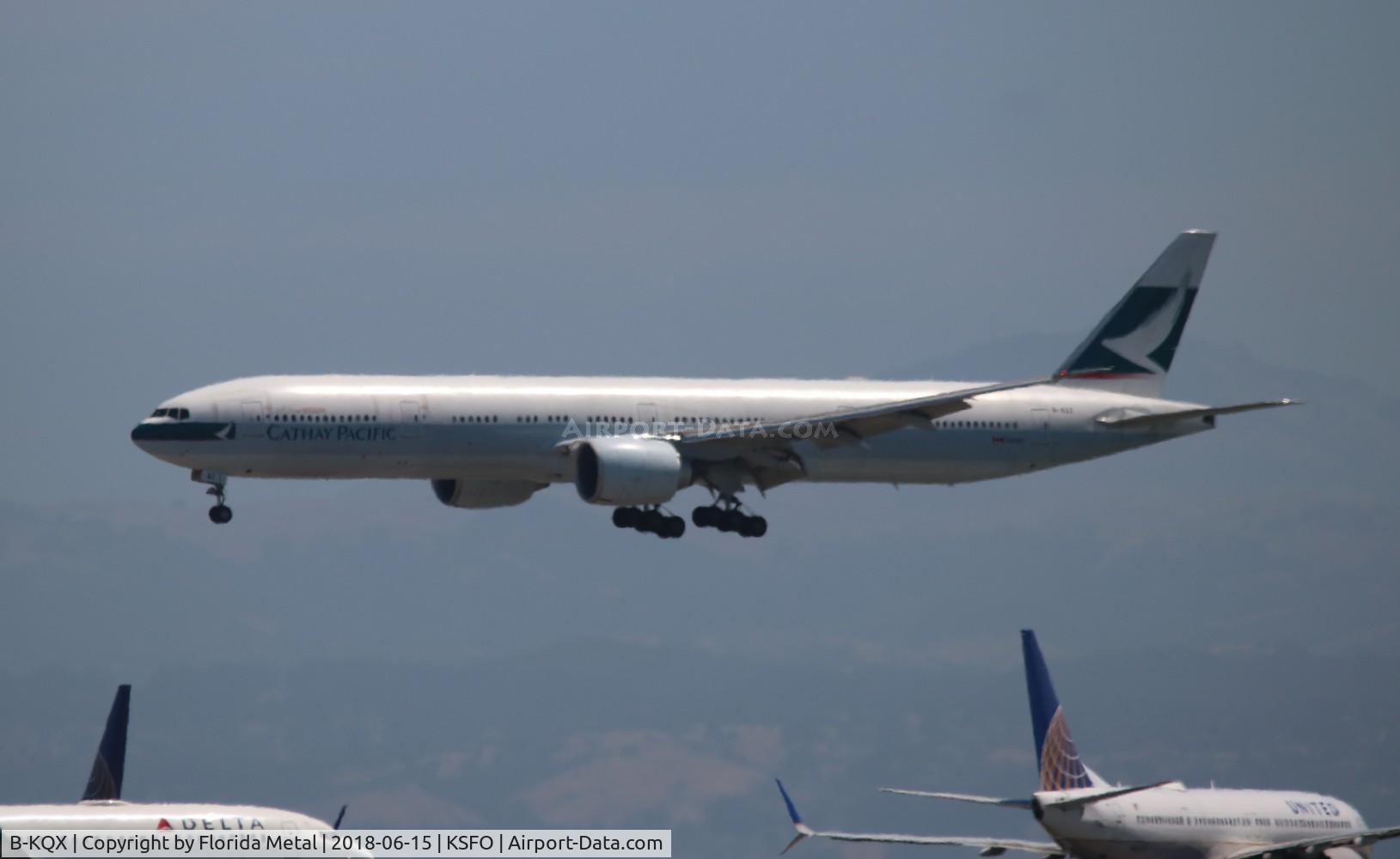 B-KQX, 2015 Boeing 777-367/ER C/N 60725, SFO spotting