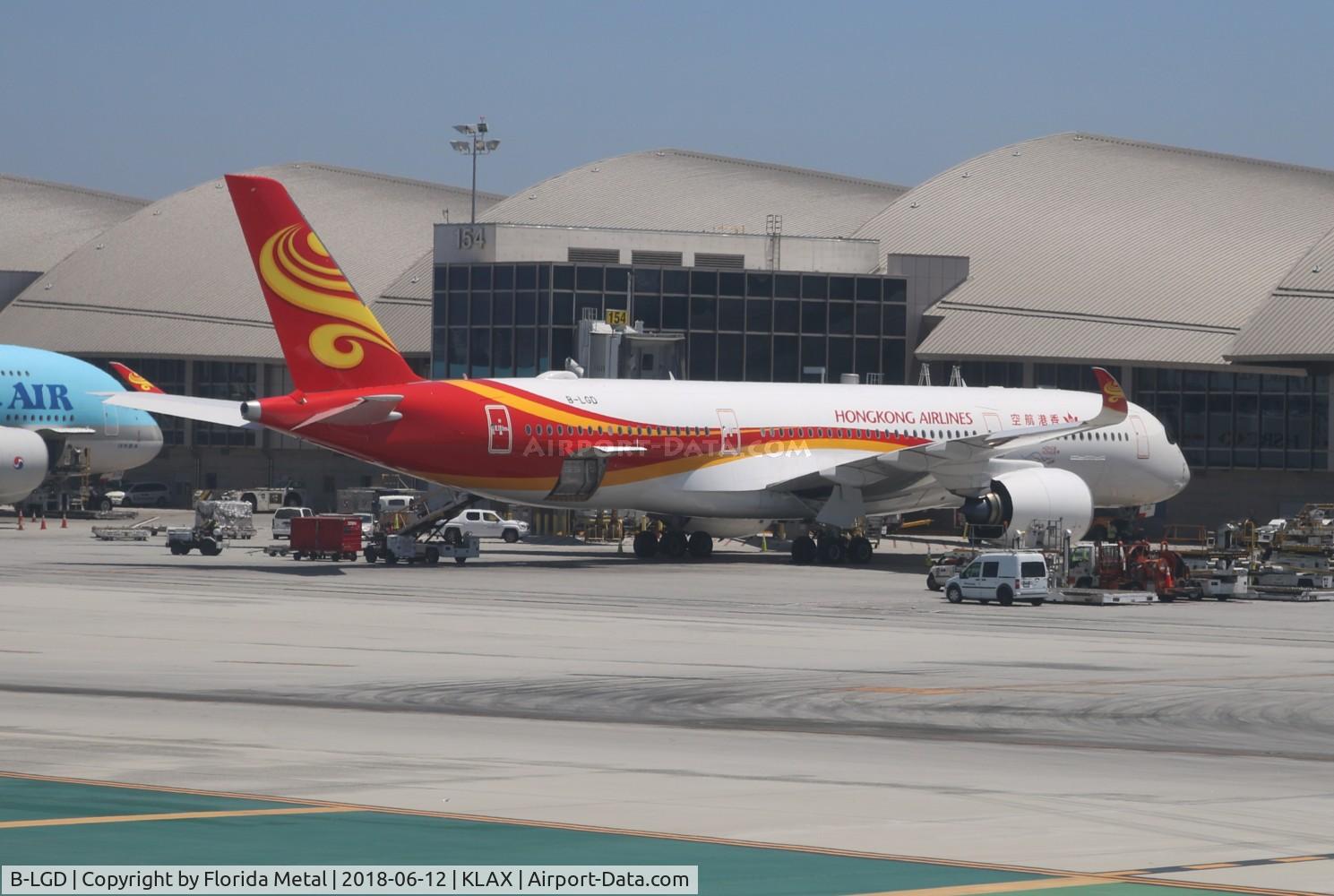 B-LGD, 2018 Airbus A350-941 C/N 187, LAX spotting
