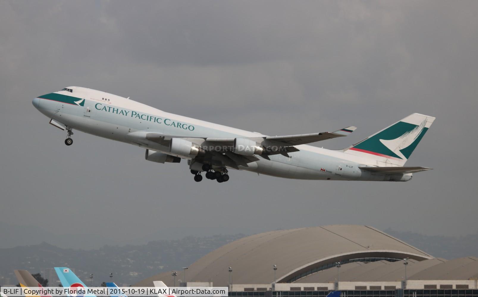 B-LIF, 2009 Boeing 747-467ERF C/N 36871, LAX spotting