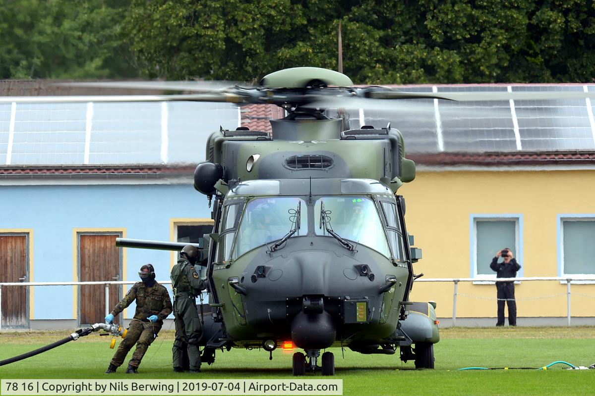 78 16, NHI NH-90 TTH Caiman C/N 1077/TGEA16, 78+16 at Lübtheen