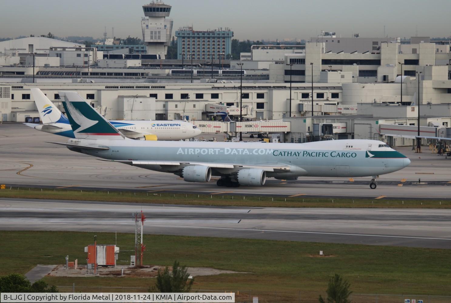 B-LJG, 2012 Boeing 747-867F C/N 39244, MIA spotting