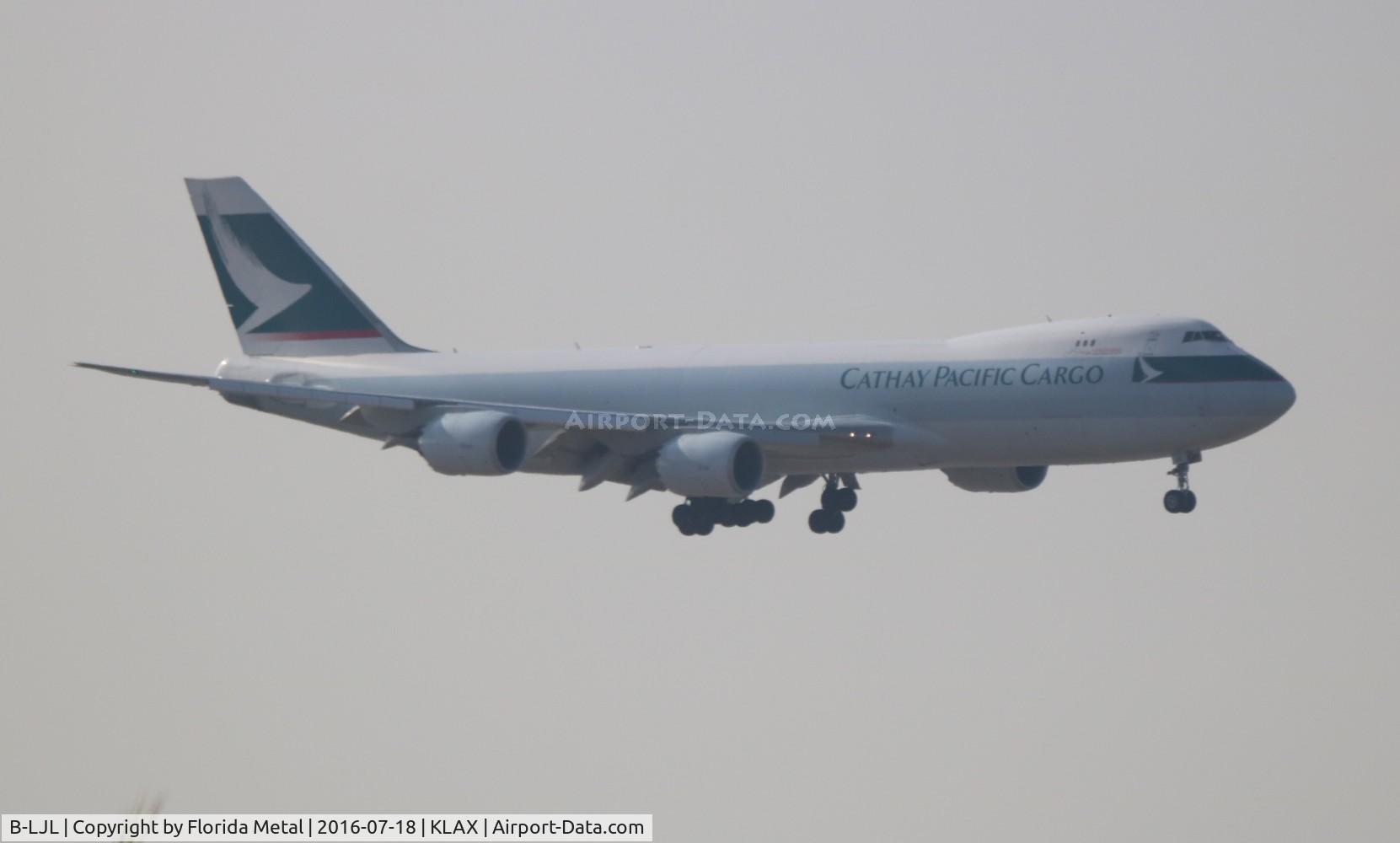 B-LJL, 2013 Boeing 747-867F/SCD C/N 43536, LAX spotting