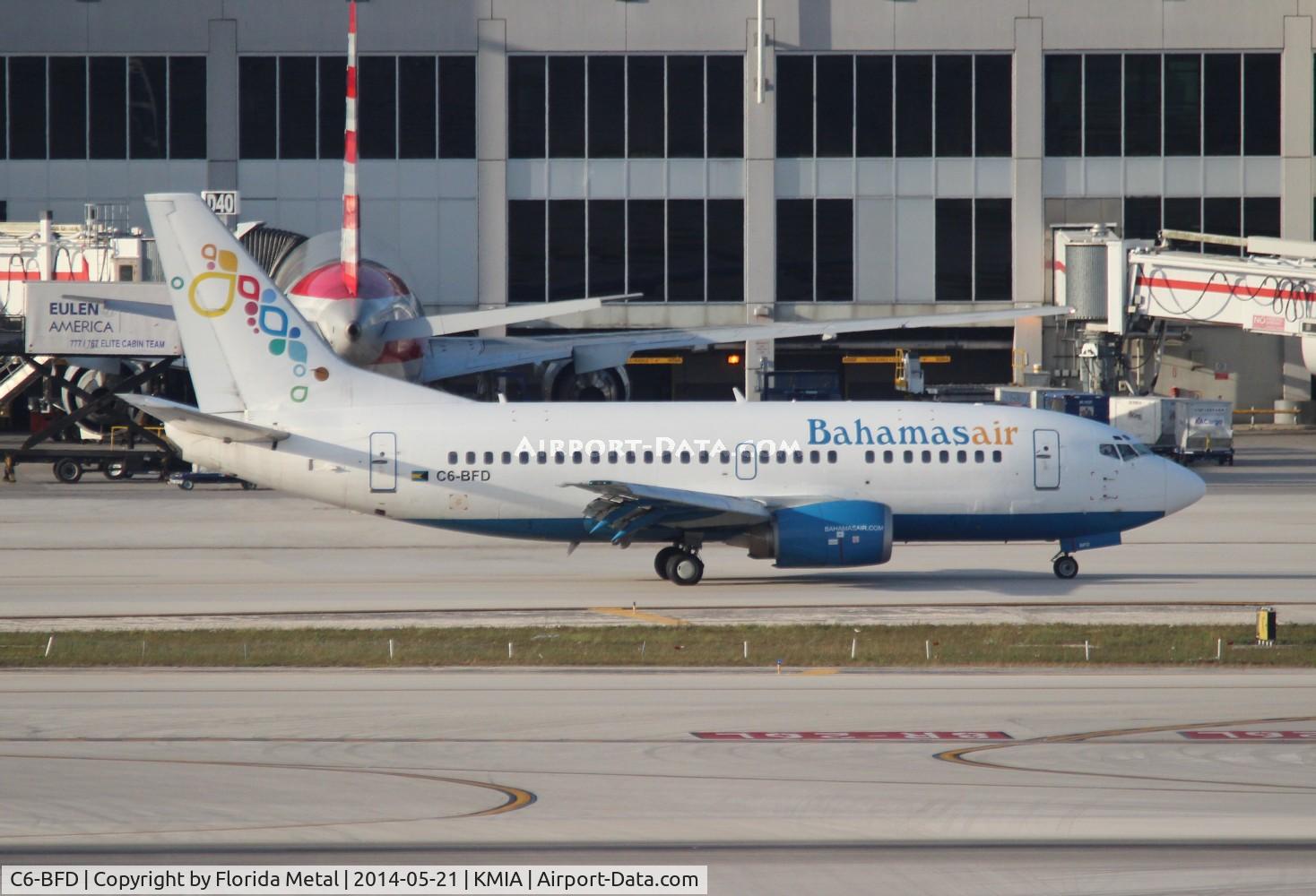 C6-BFD, 1993 Boeing 737-5H6 C/N 26448, MIA spotting