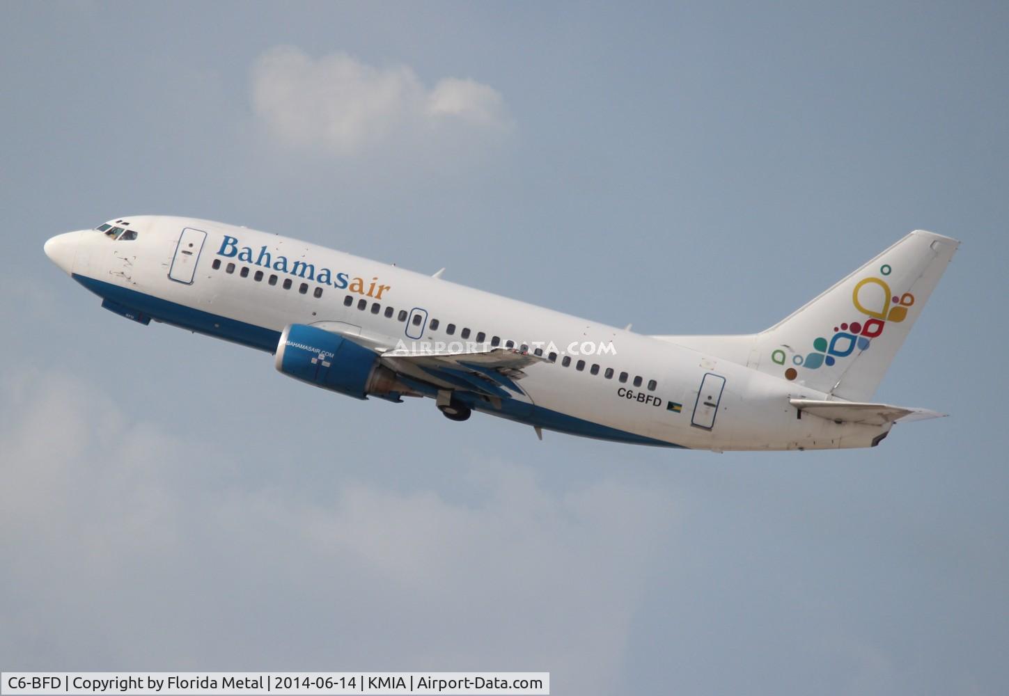 C6-BFD, 1993 Boeing 737-5H6 C/N 26448, MIA spotting