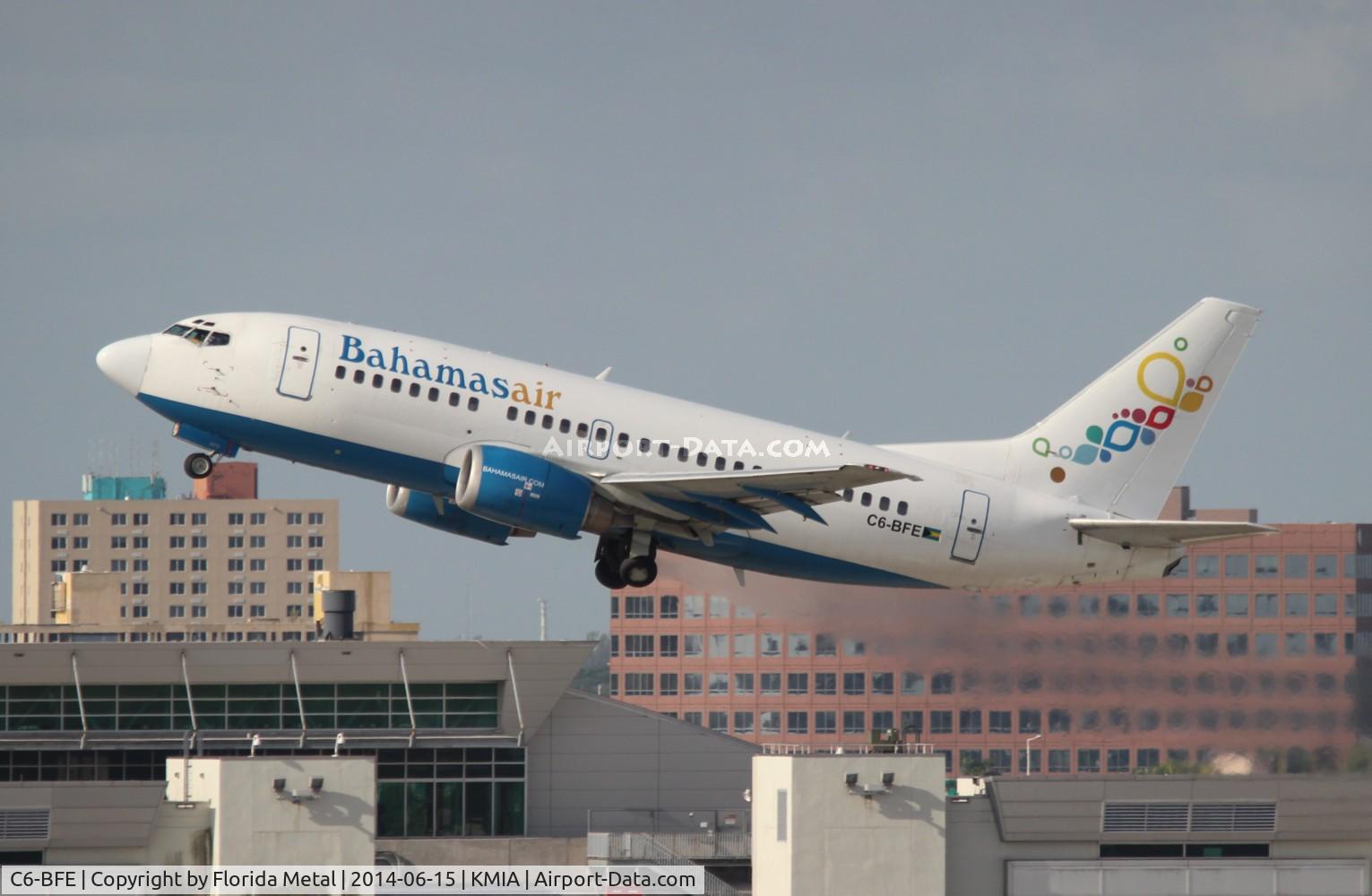 C6-BFE, 1993 Boeing 737-5H6 C/N 26450, MIA spotting