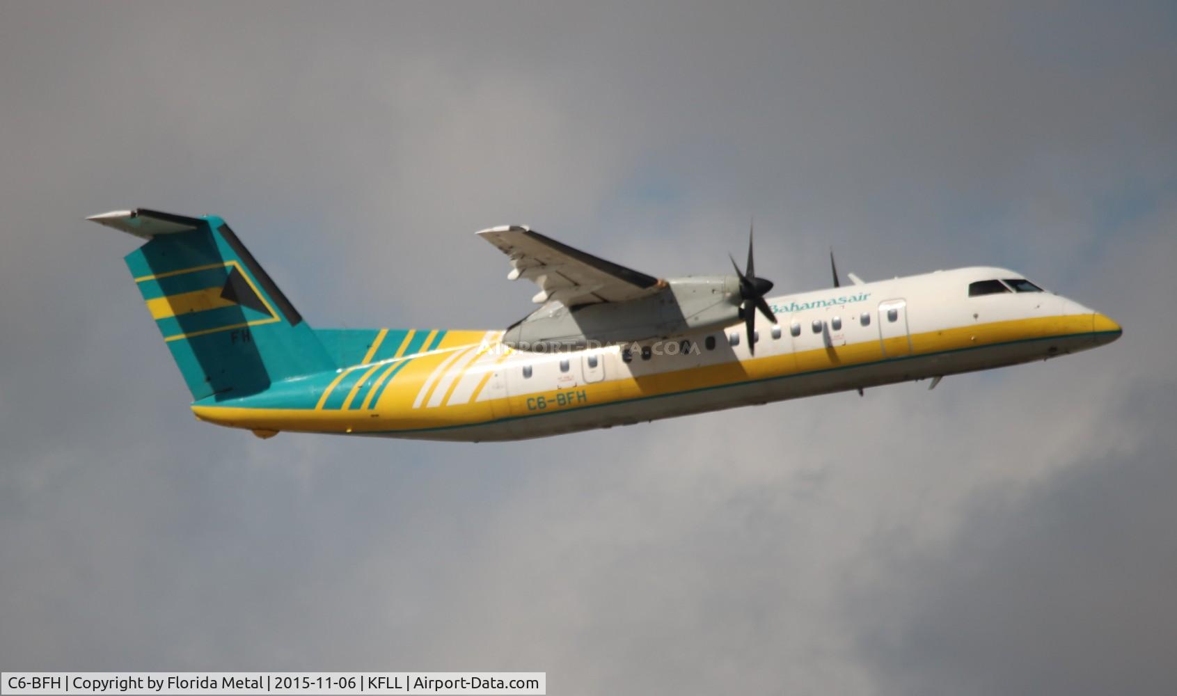 C6-BFH, 1991 De Havilland Canada DHC-8-300 Dash 8 C/N 291, FLL spotting