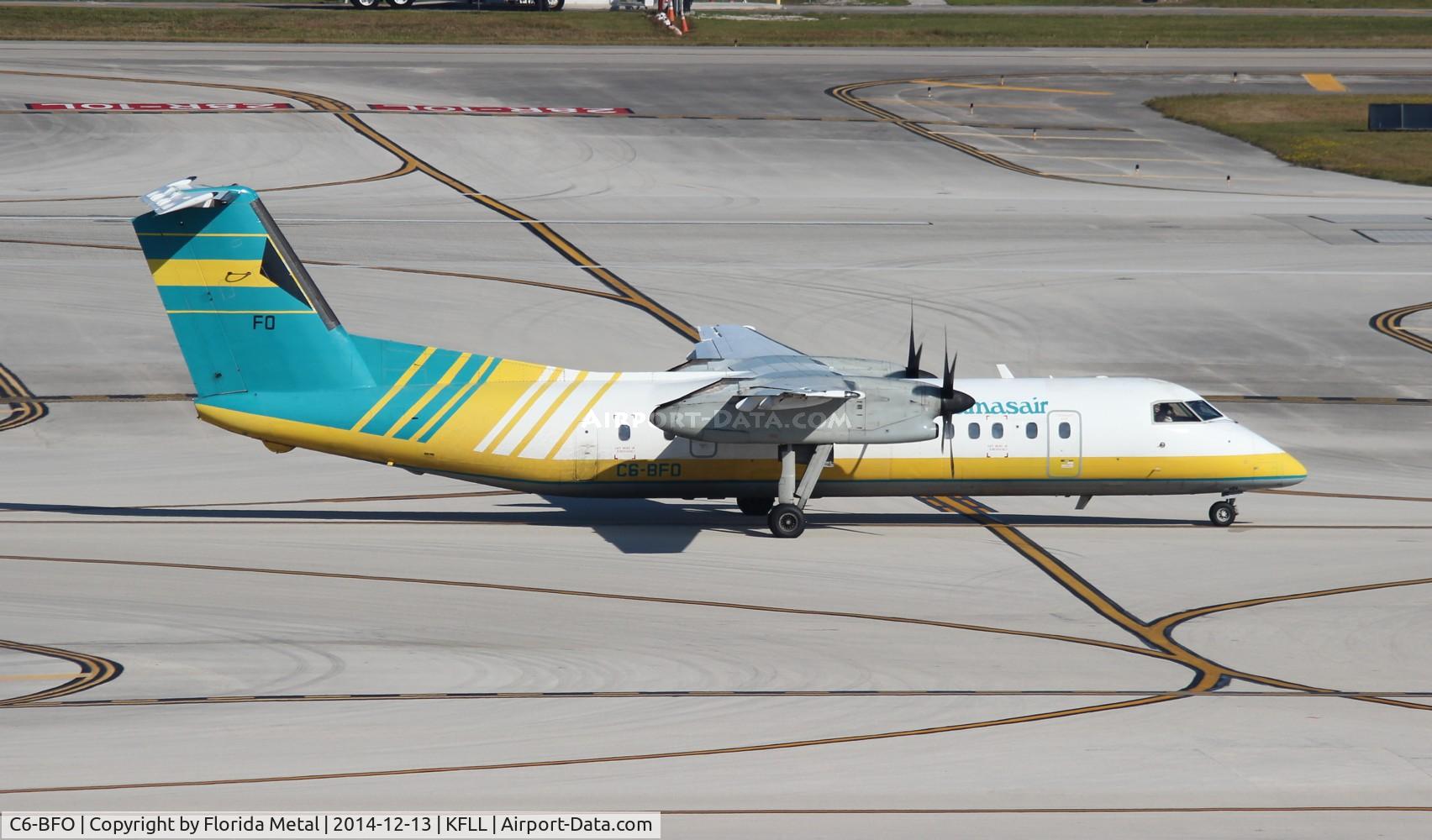C6-BFO, 1989 De Havilland Canada DHC-8-301 Dash 8 C/N 164, FLL spotting